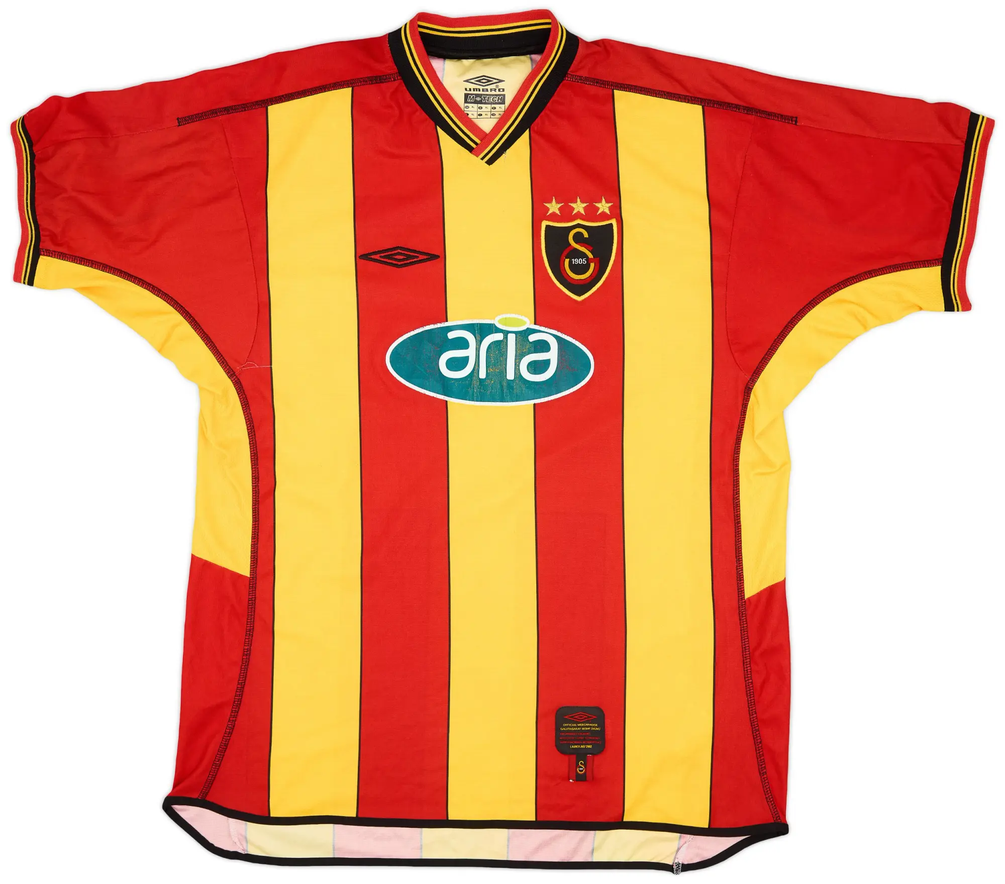 Umbro 2002-03 Galatasaray Home Shirt - 5/10 - (XL)