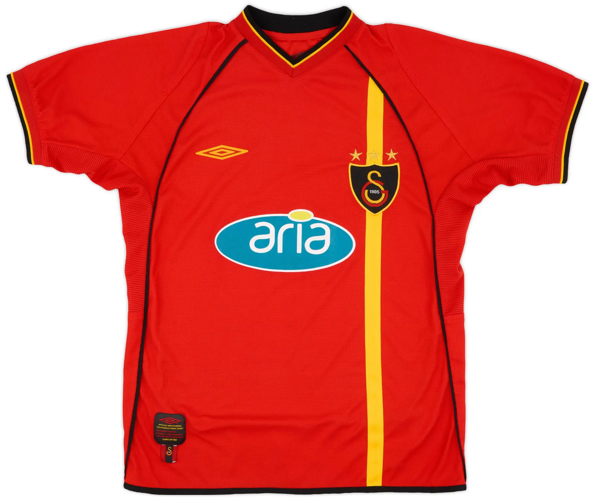 Umbro 2002-03 Galatasaray Home Shirt - 8/10 - (S)
