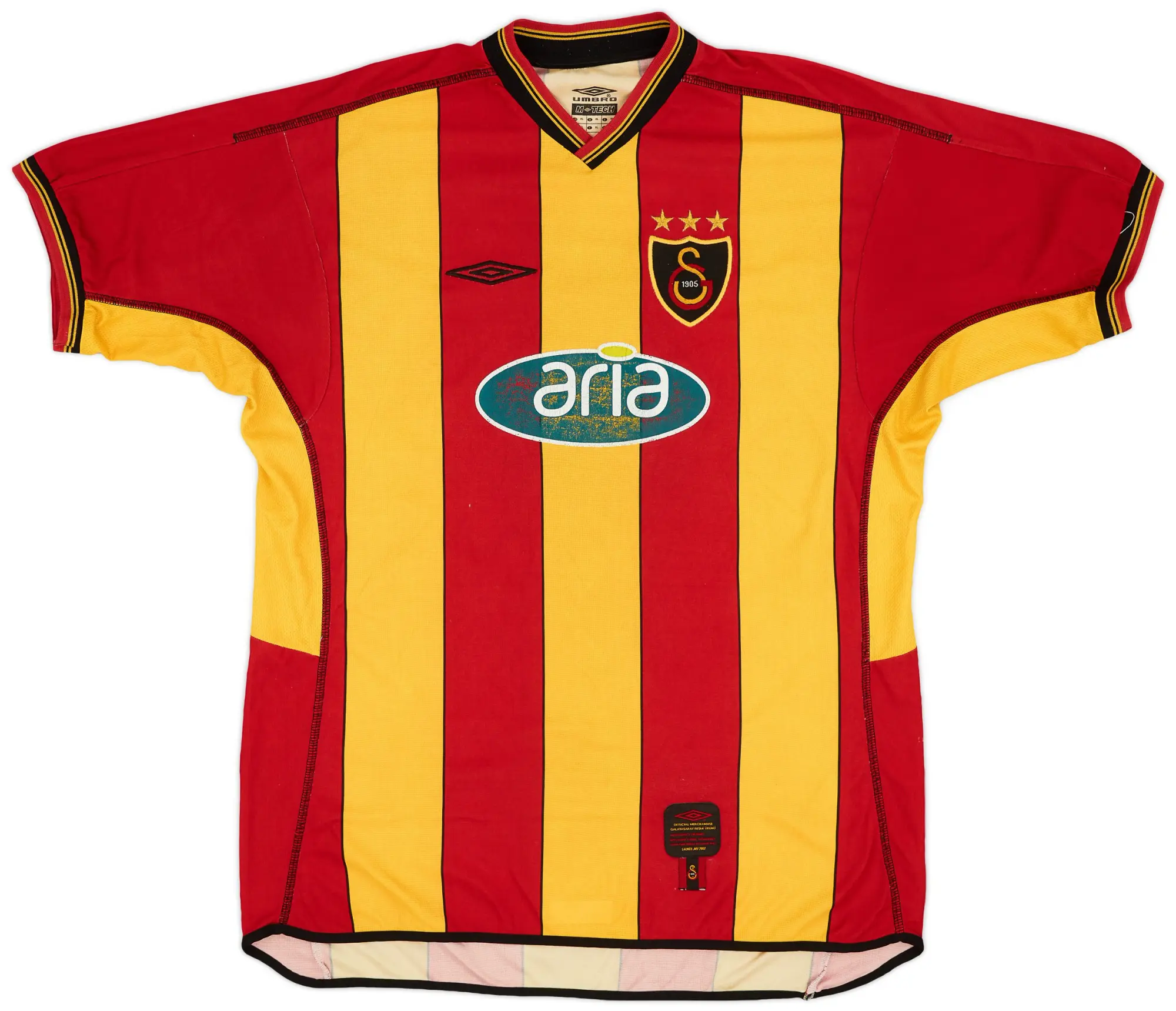 Umbro 2002-03 Galatasaray Home Shirt - 6/10 - (XL)