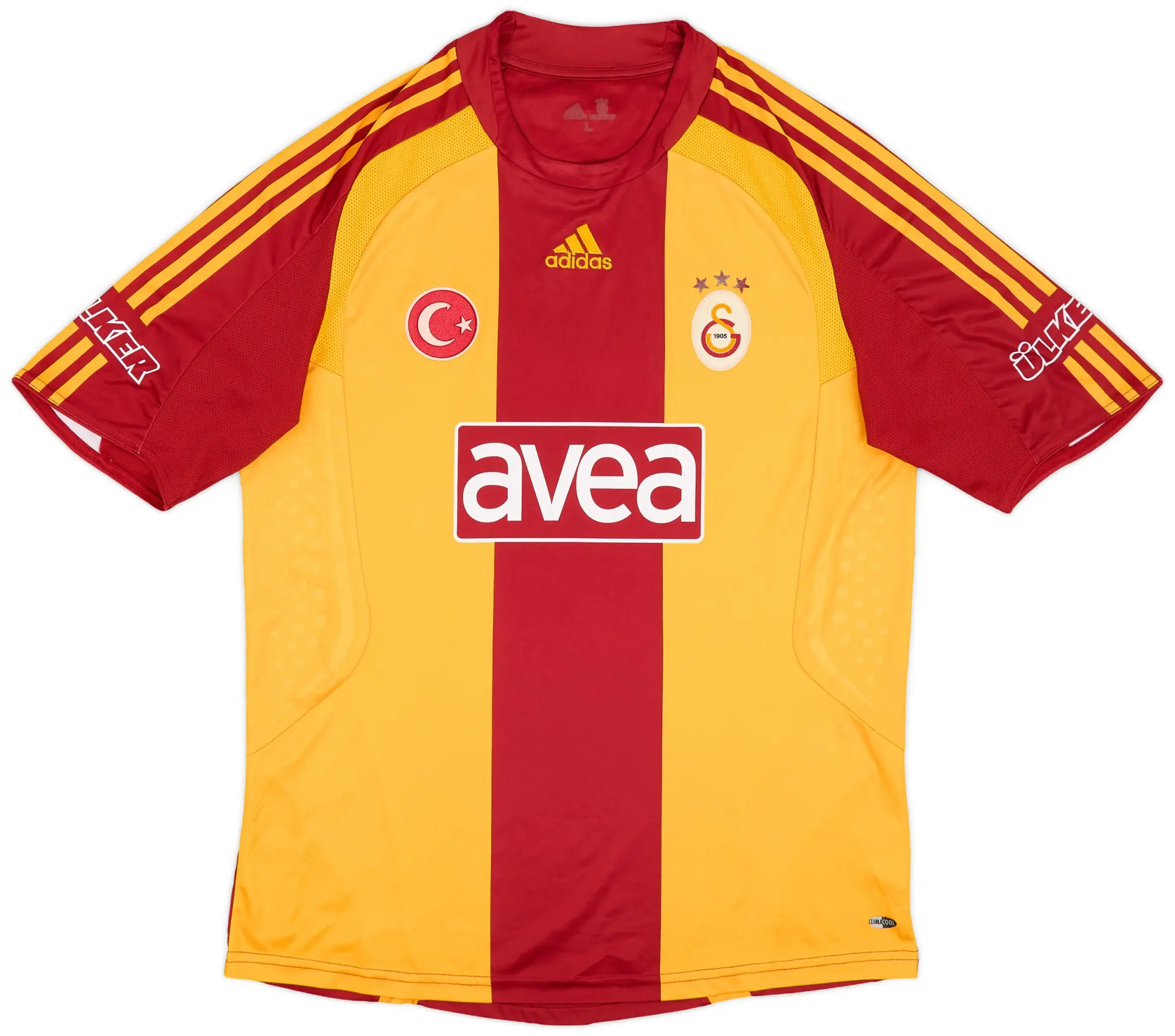 adidas 2008-09 Galatasaray Home Shirt - 7/10 - (L)