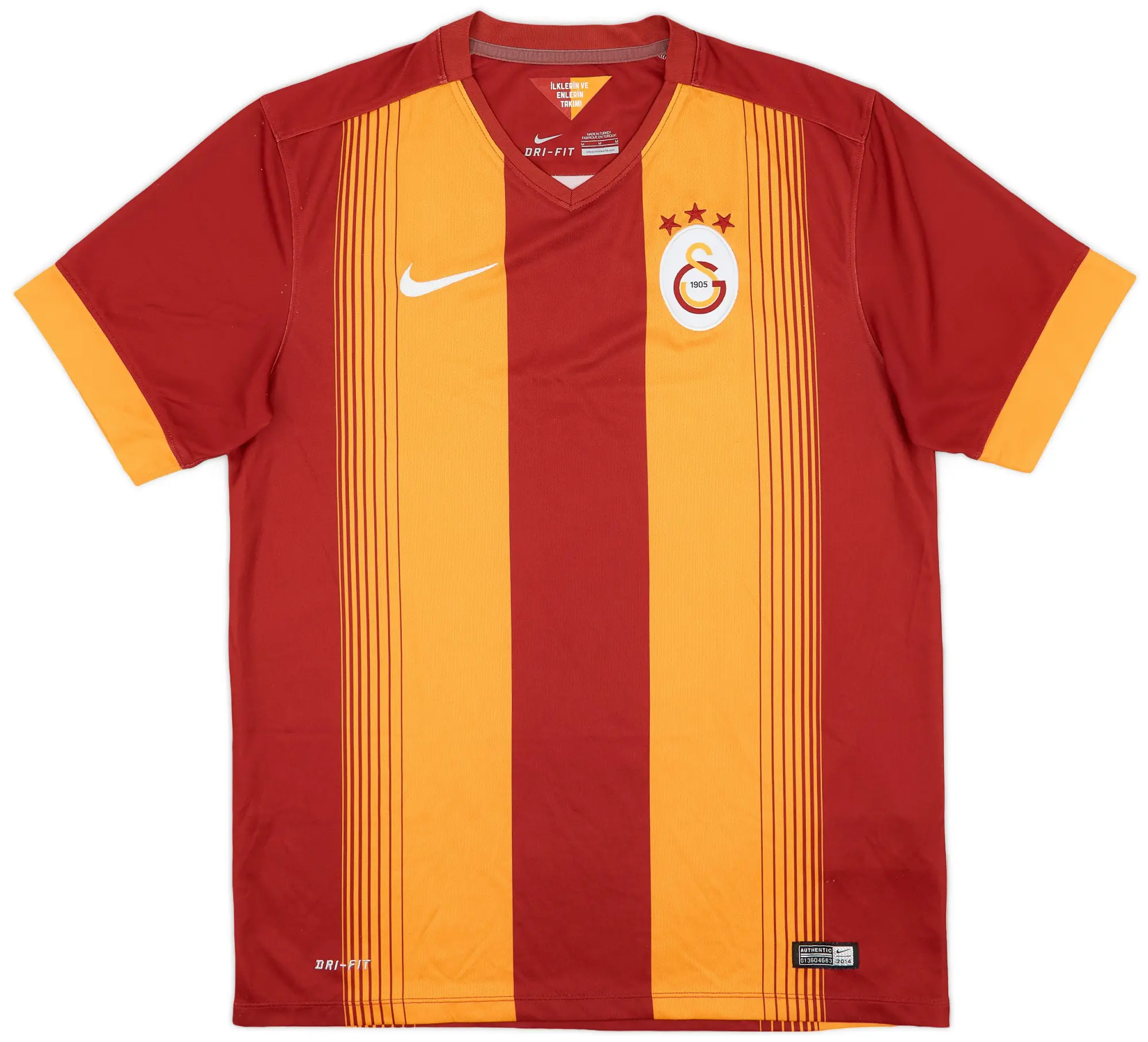 Nike 2014-15 Galatasaray Home Shirt - 7/10 - (M)