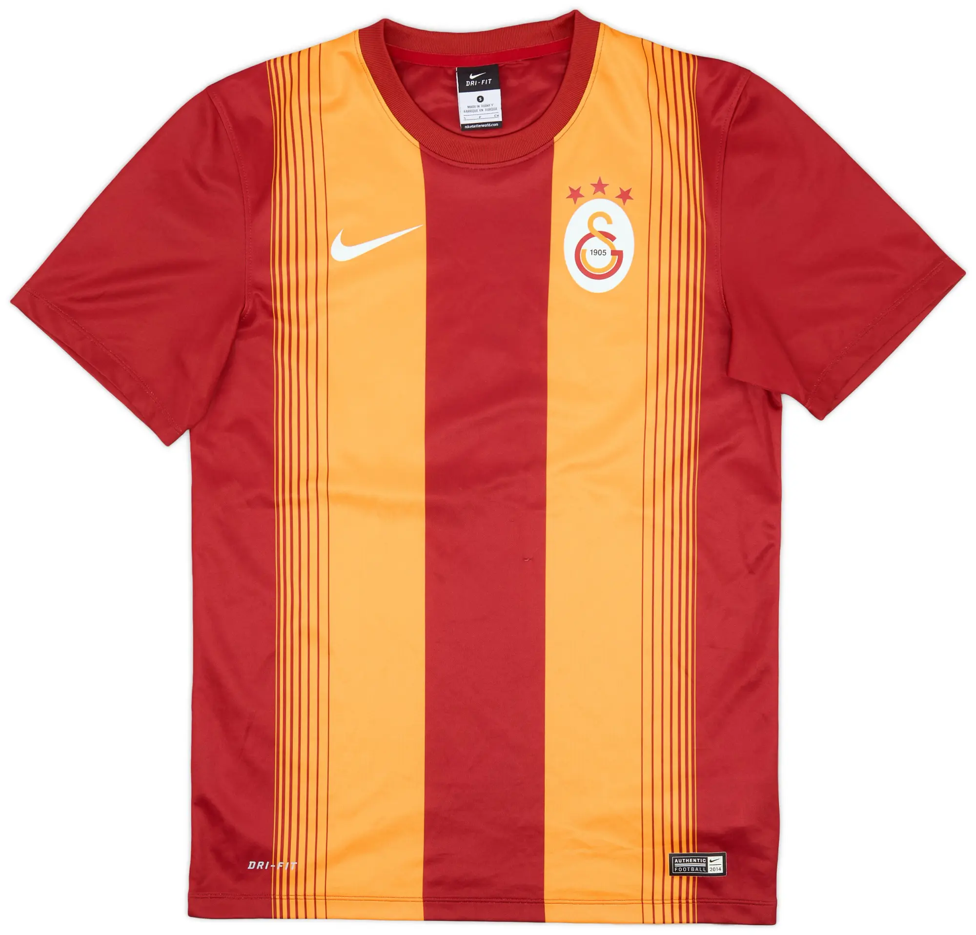 Nike 2014-15 Galatasaray Basic Home Shirt - 7/10 - (S)
