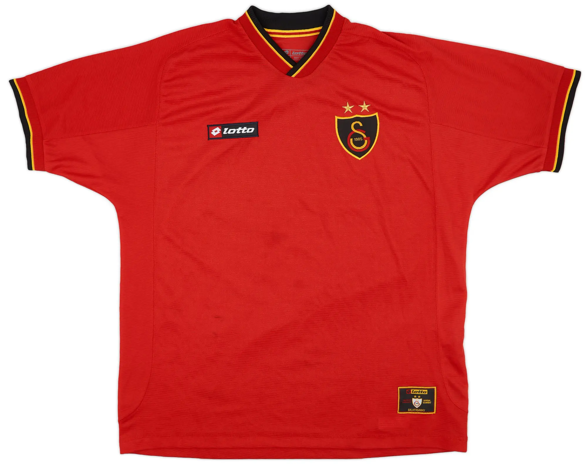 Lotto 2001-02 Galatasaray Third Shirt - 8/10 - (XXL)