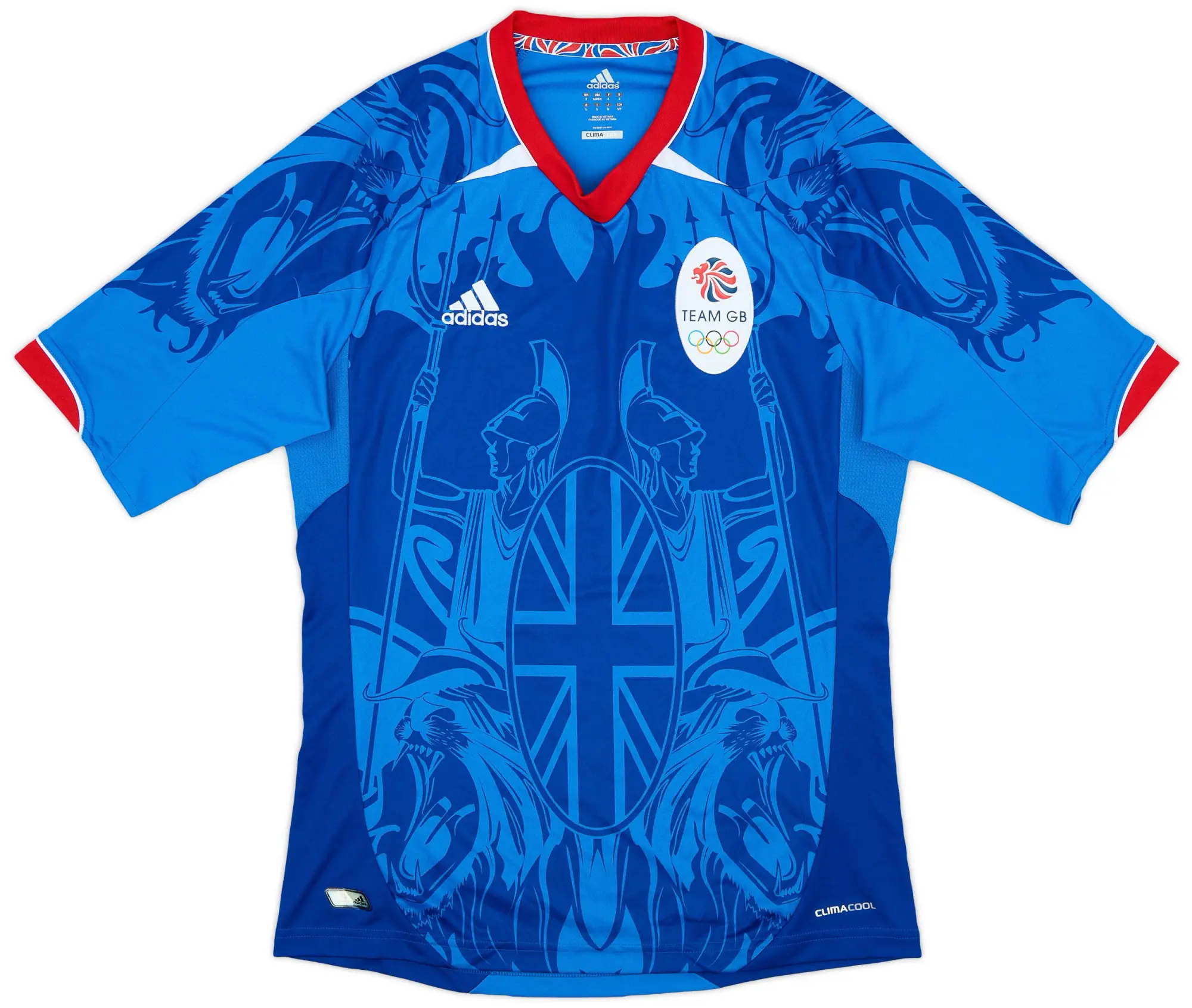 adidas 2011 Team GB Olympic 'Limited Edition' Home Shirt - 8/10 - (S)