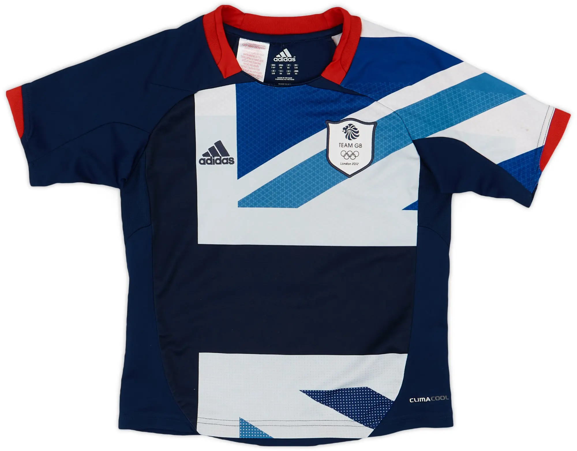 adidas 2012 Team GB Olympic Home Shirt - 9/10 - (XS.Boys)