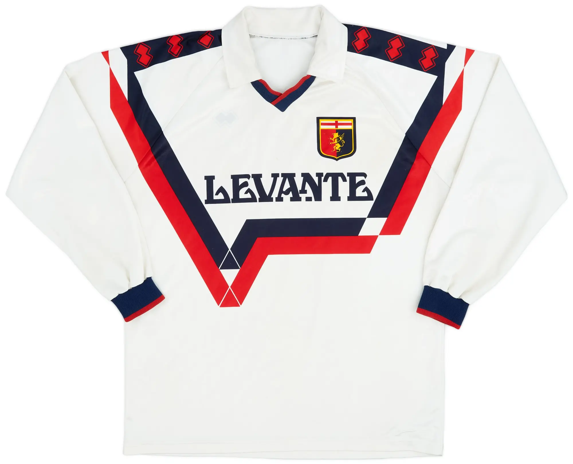 Errea 1988-89 Genoa Away L/S Shirt - 6/10 - (XL)