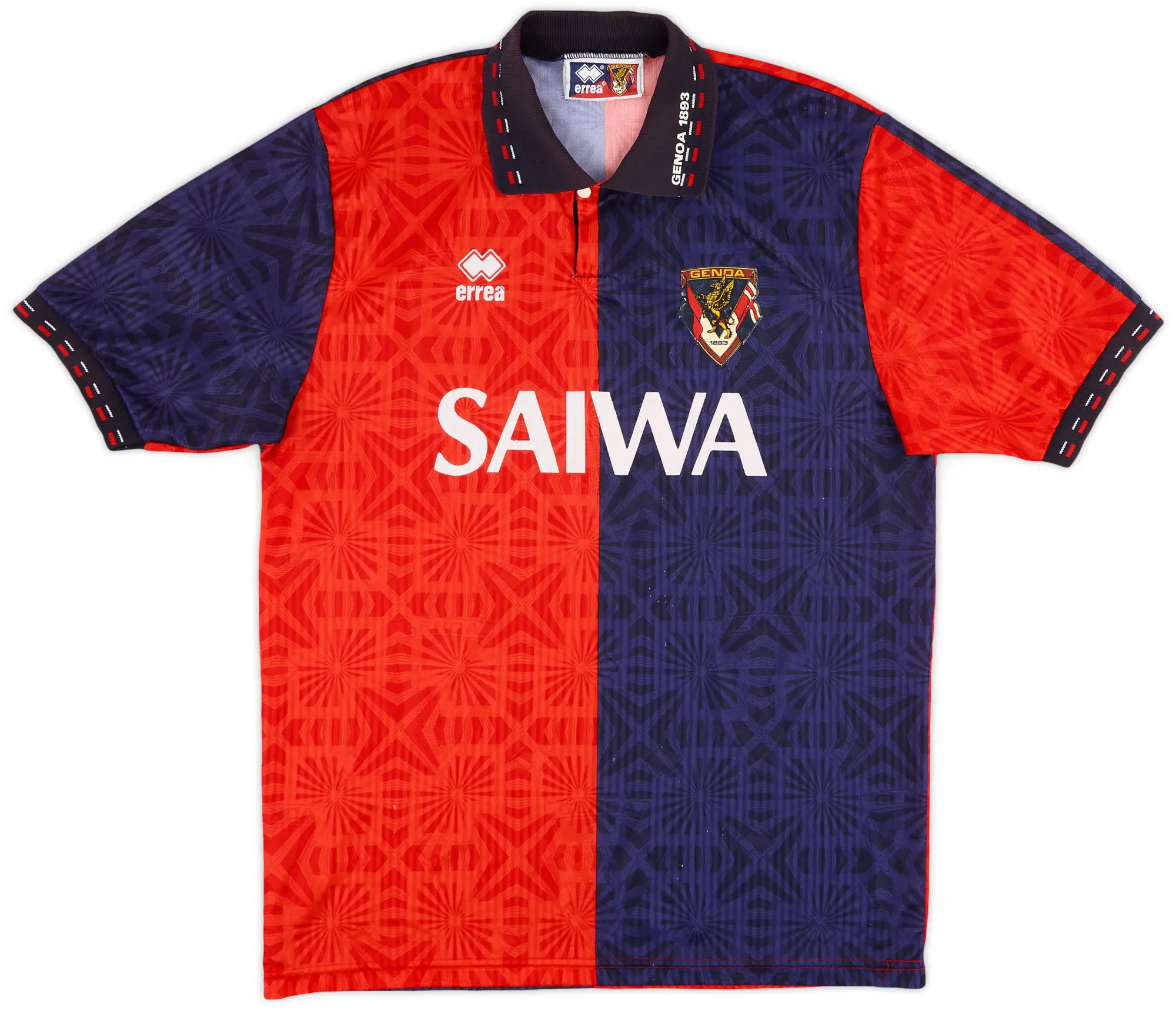 Errea 1992-94 Genoa Home Shirt - 8/10 - (L)