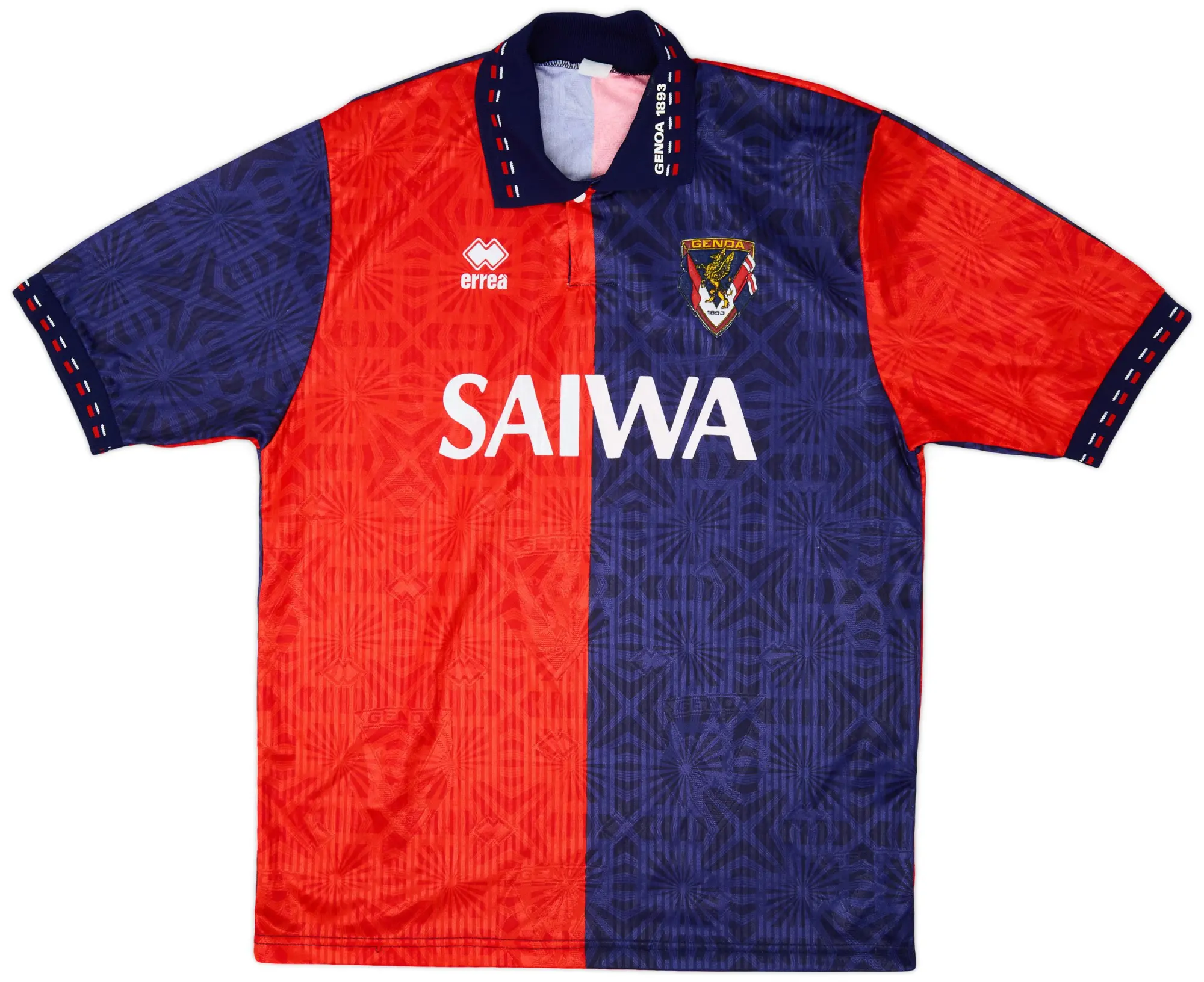 Errea 1992-94 Genoa Home Shirt - 8/10 - (L)