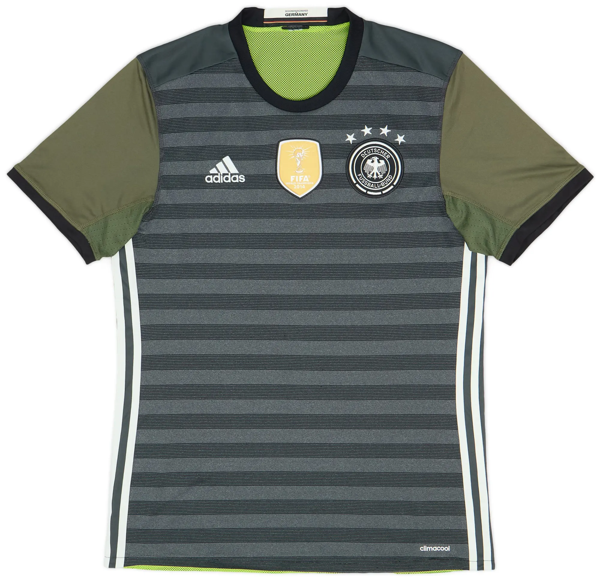 adidas 2015-17 Germany Away Shirt - 8/10 - (M)