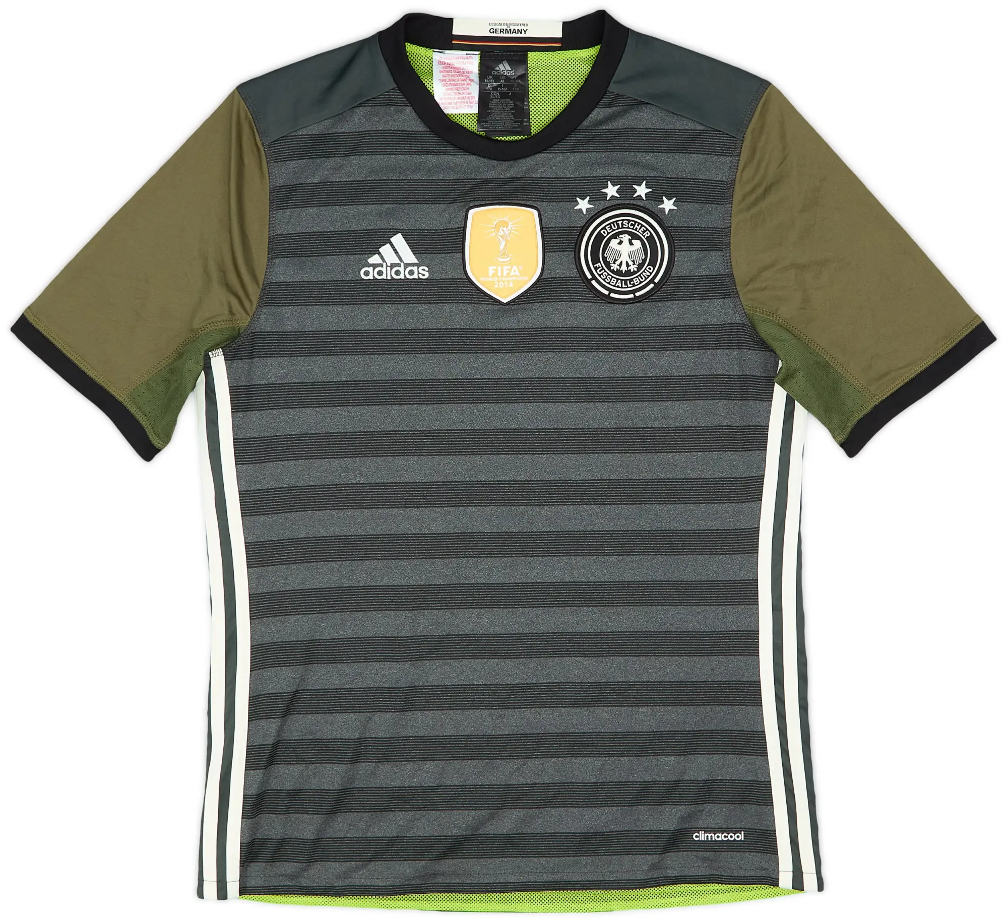 adidas 2015-17 Germany Away Shirt - 8/10 - (XL.Boys)