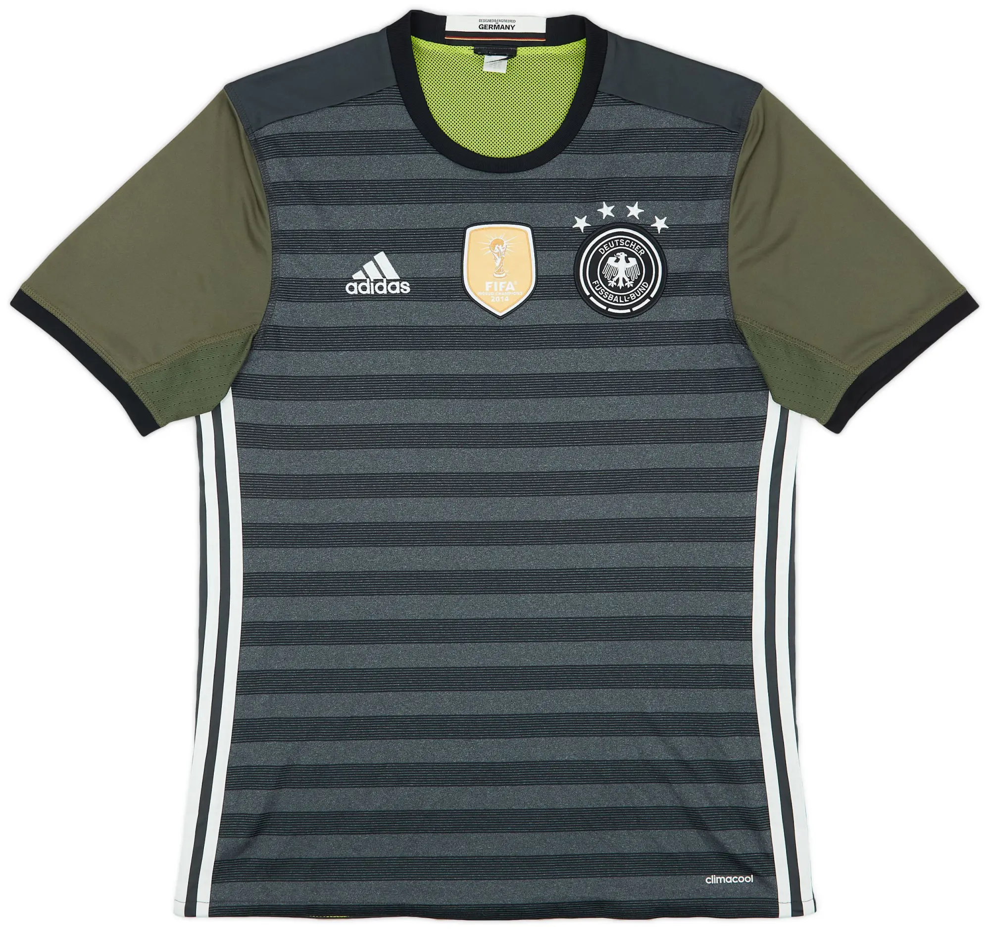 adidas 2015-17 Germany Away Shirt - 8/10 - (M)