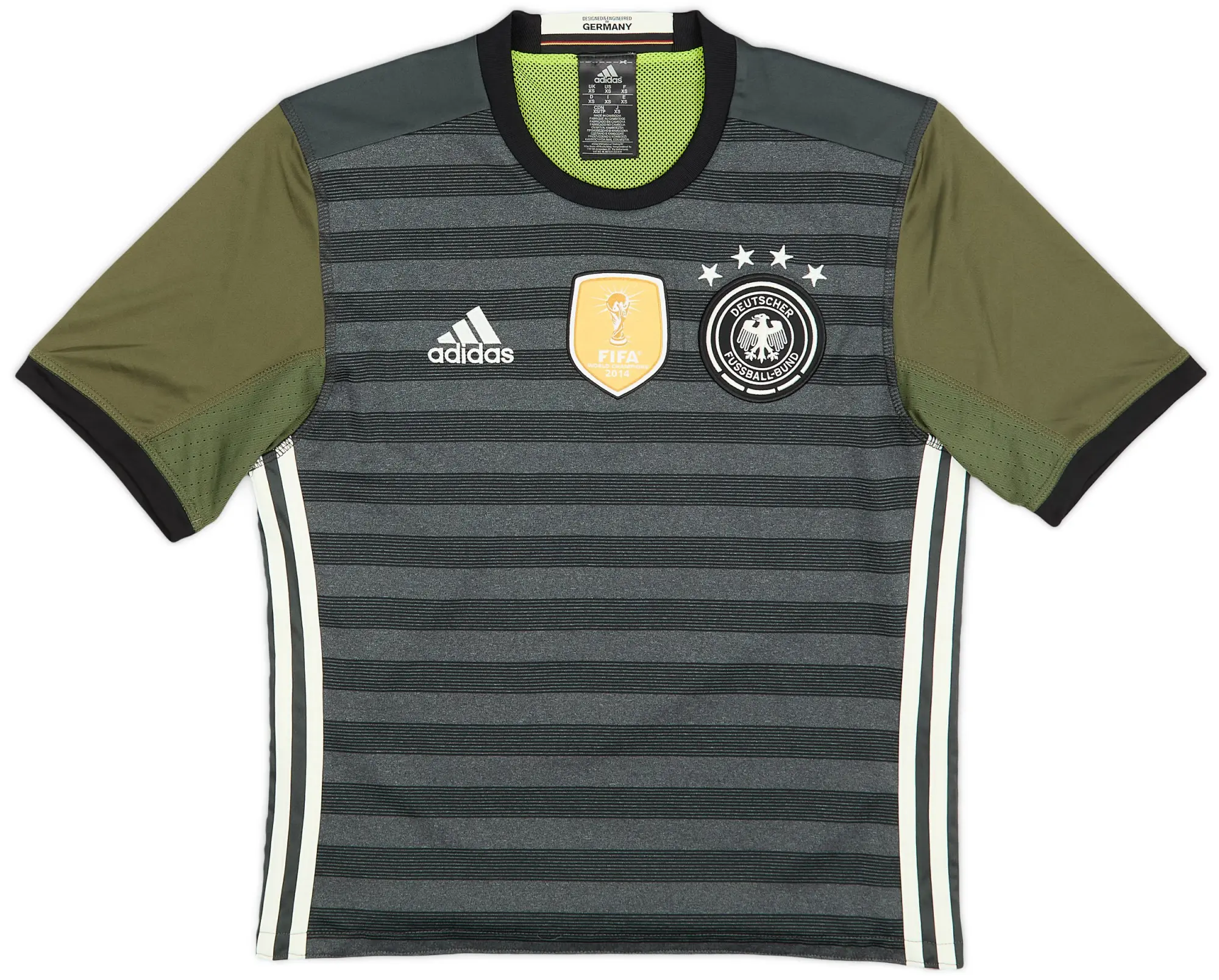 adidas 2015-17 Germany Away/Training Shirt - 9/10 - (XS)