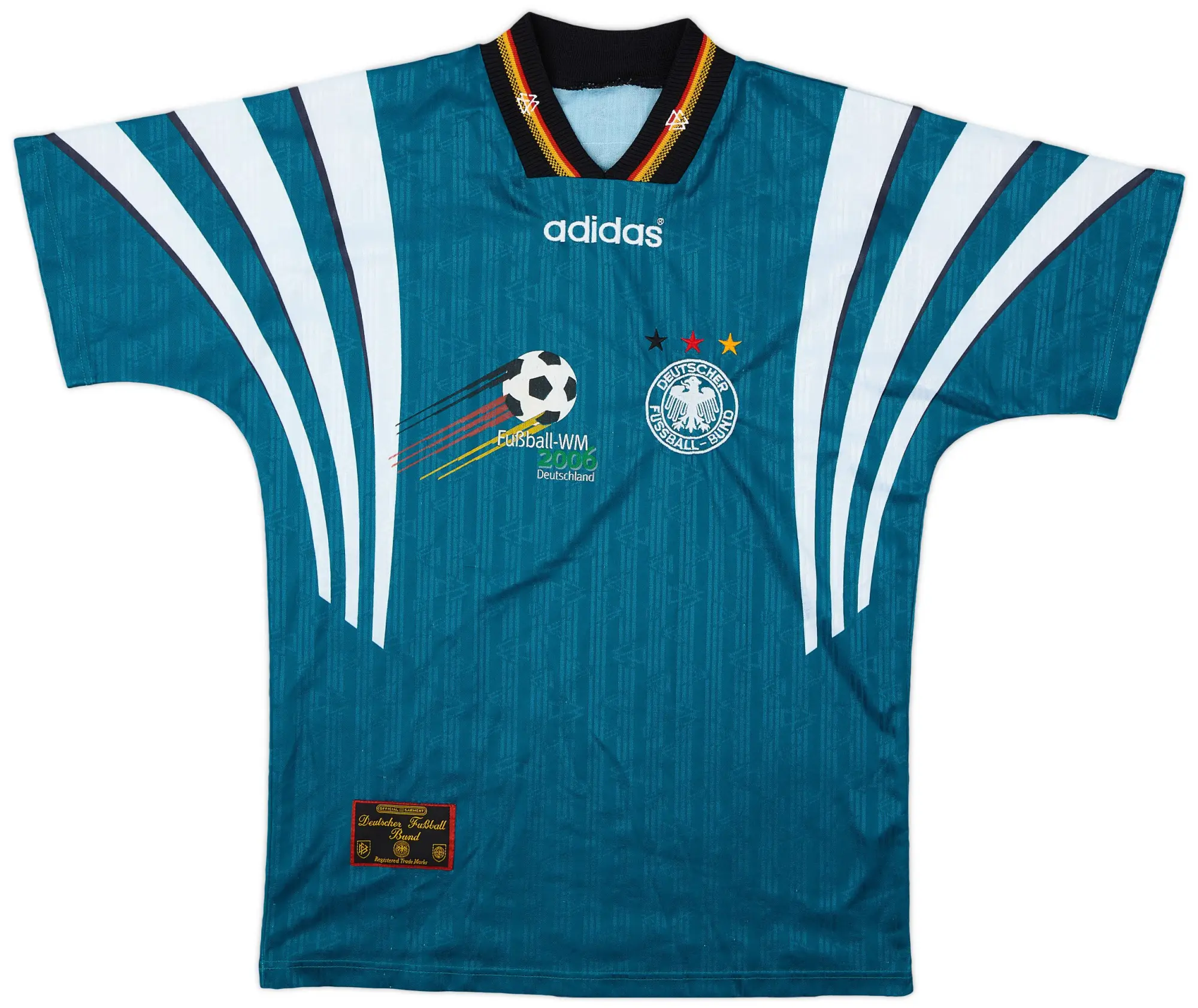 adidas 1996-98 Germany WM2006 Away Shirt - 8/10 - (M)