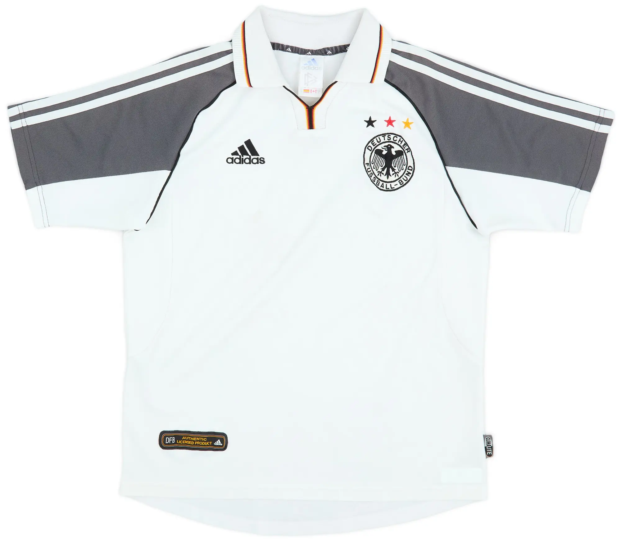 adidas 2000-02 Germany Home Shirt - 7/10 - (XL.Boys)