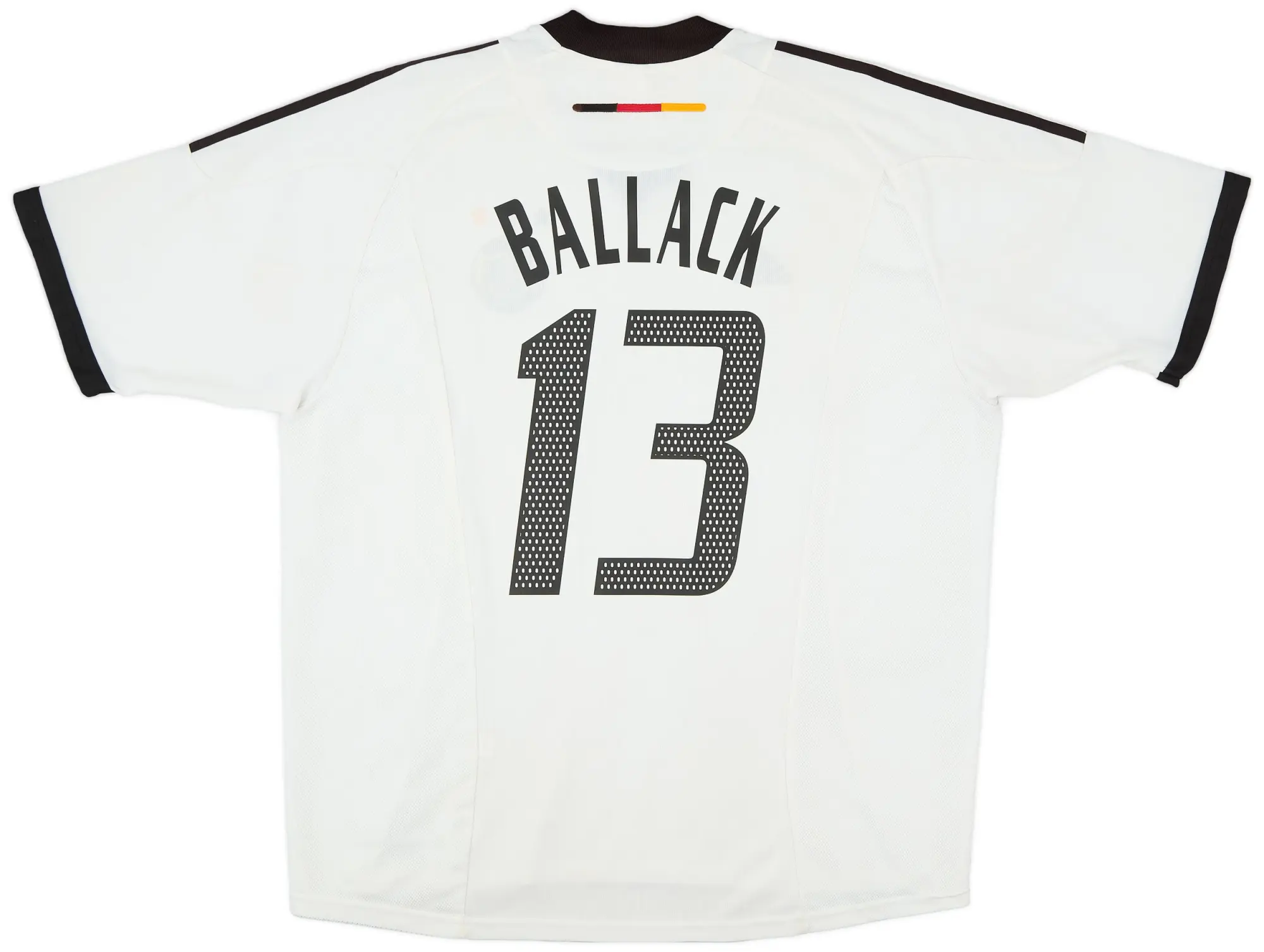adidas 2002-04 Germany Home Shirt Ballack #13 - 5/10 - (XL)