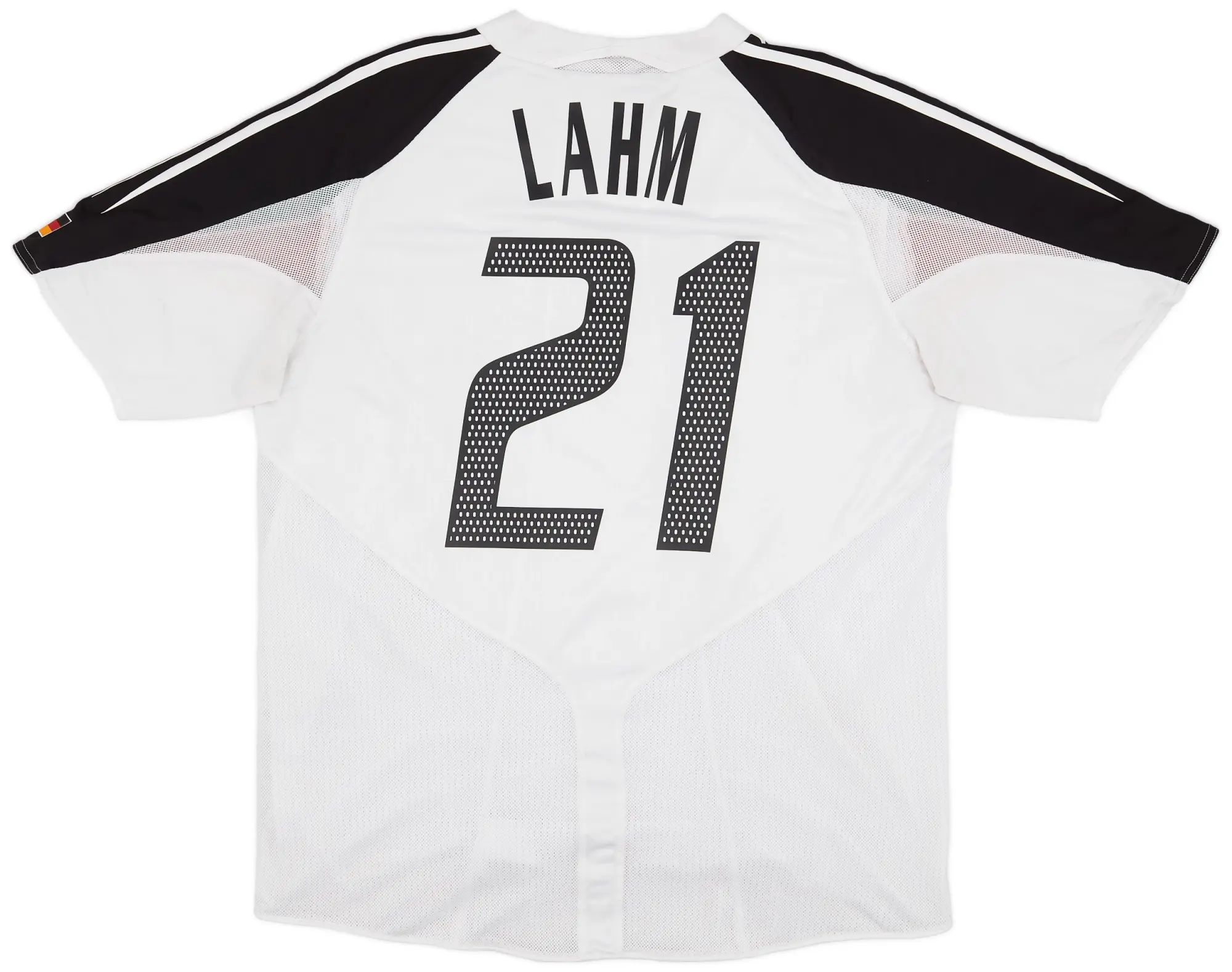 adidas 2004-05 Germany Player Issue Home Shirt Lahm #21 - 9/10 - (XL)