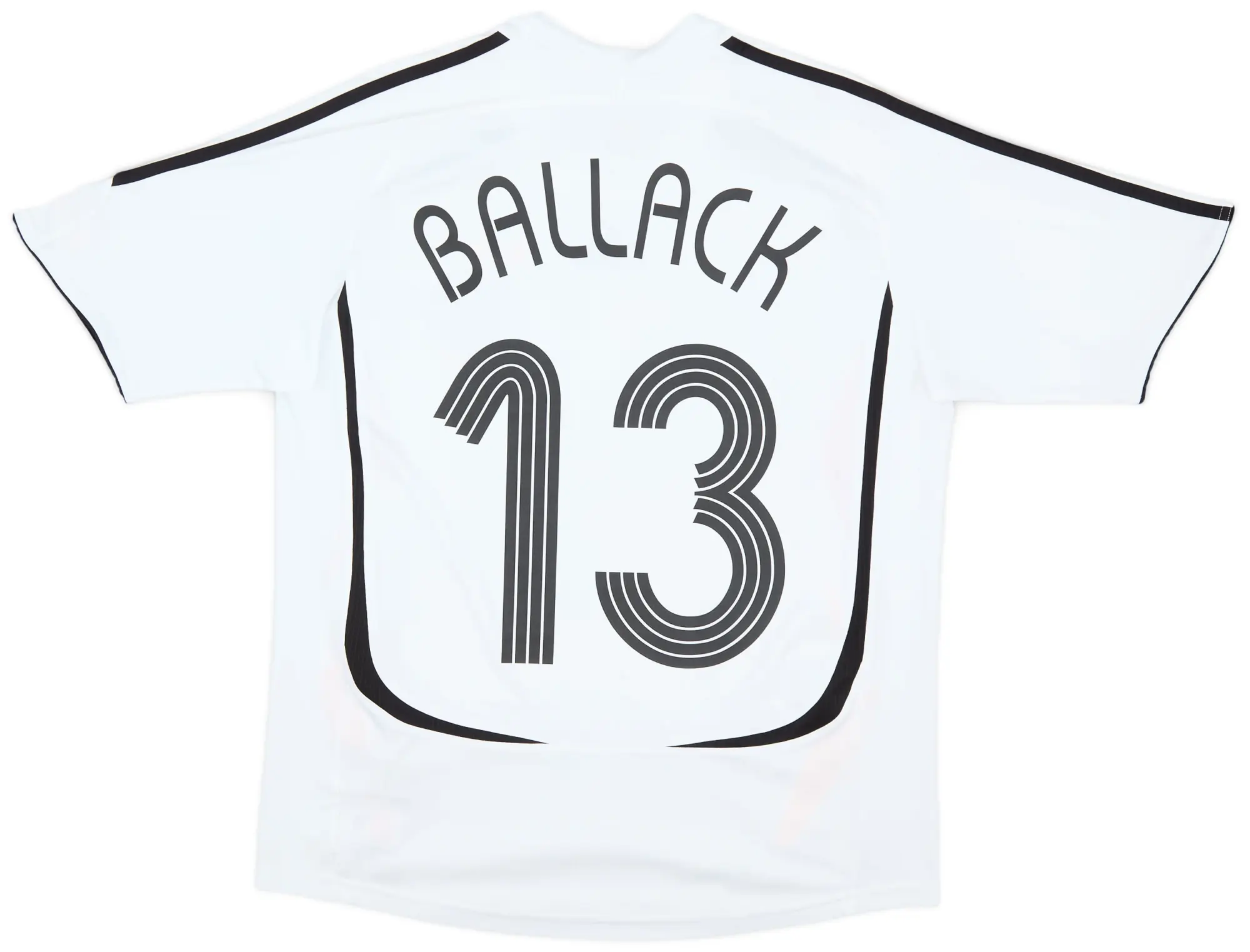 adidas 2005-07 Germany Home Shirt Ballack #13 - 8/10 - (XL.Boys)