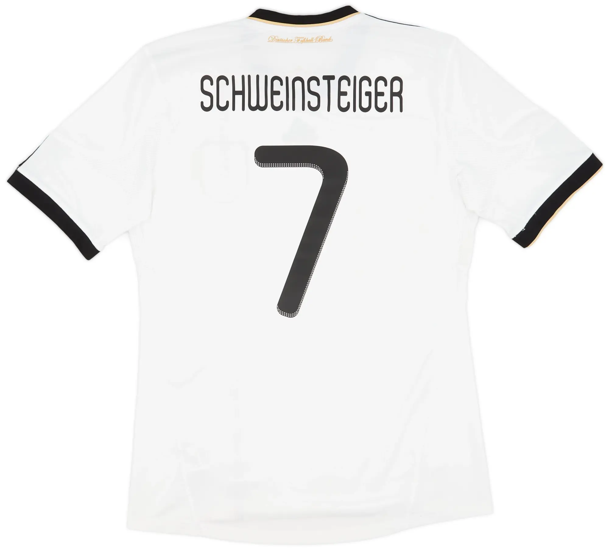 adidas 2010-11 Germany Home Shirt Schweinsteiger #7 - 7/10 - (M)