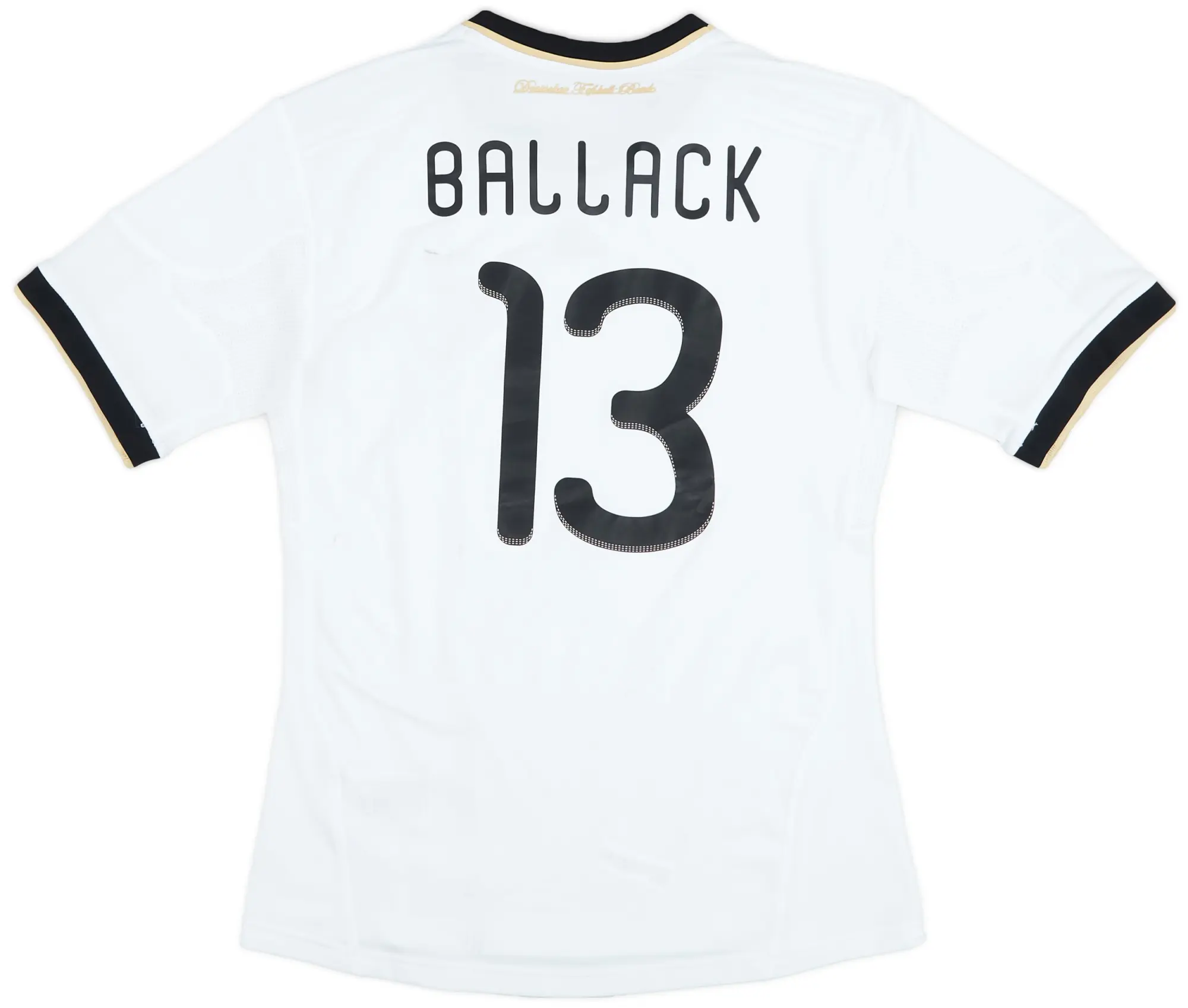 adidas 2010-11 Germany Home Shirt Ballack #13 - 6/10 - (S)