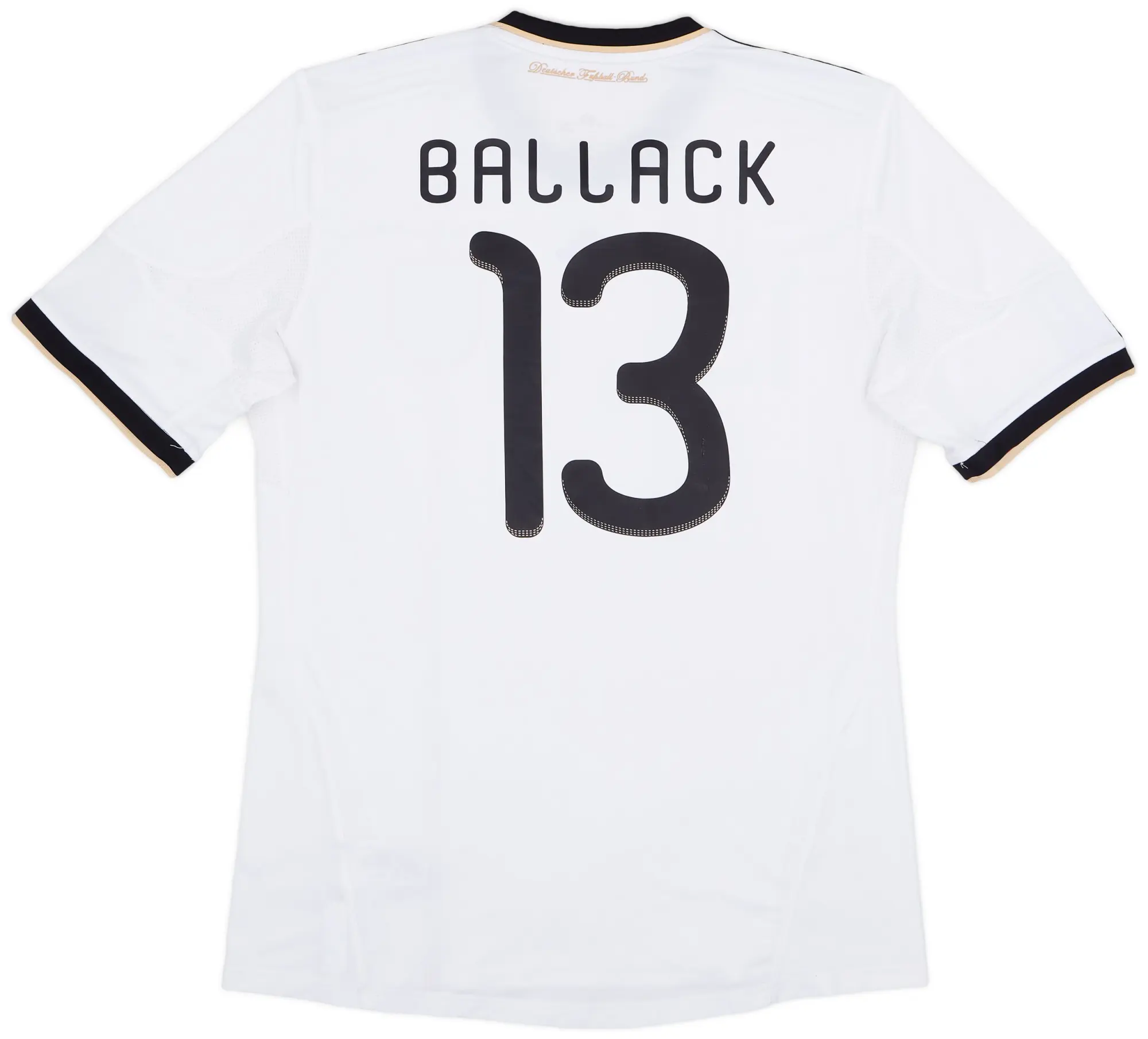 adidas 2010-11 Germany Home Shirt Ballack #13 - 7/10 - (L)