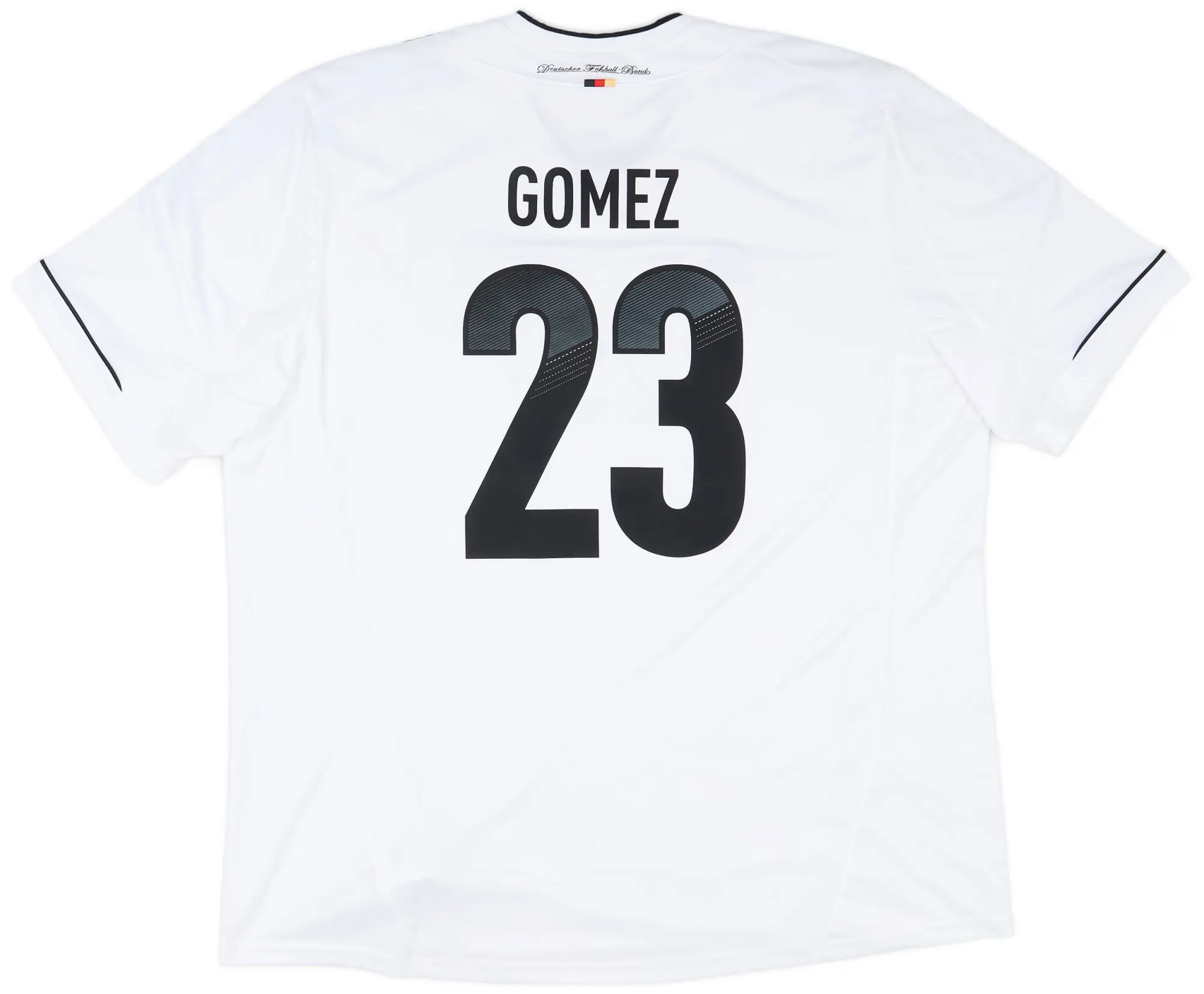 adidas 2012-13 Germany Home Shirt Gomez #23 - 6/10 - (XXL)