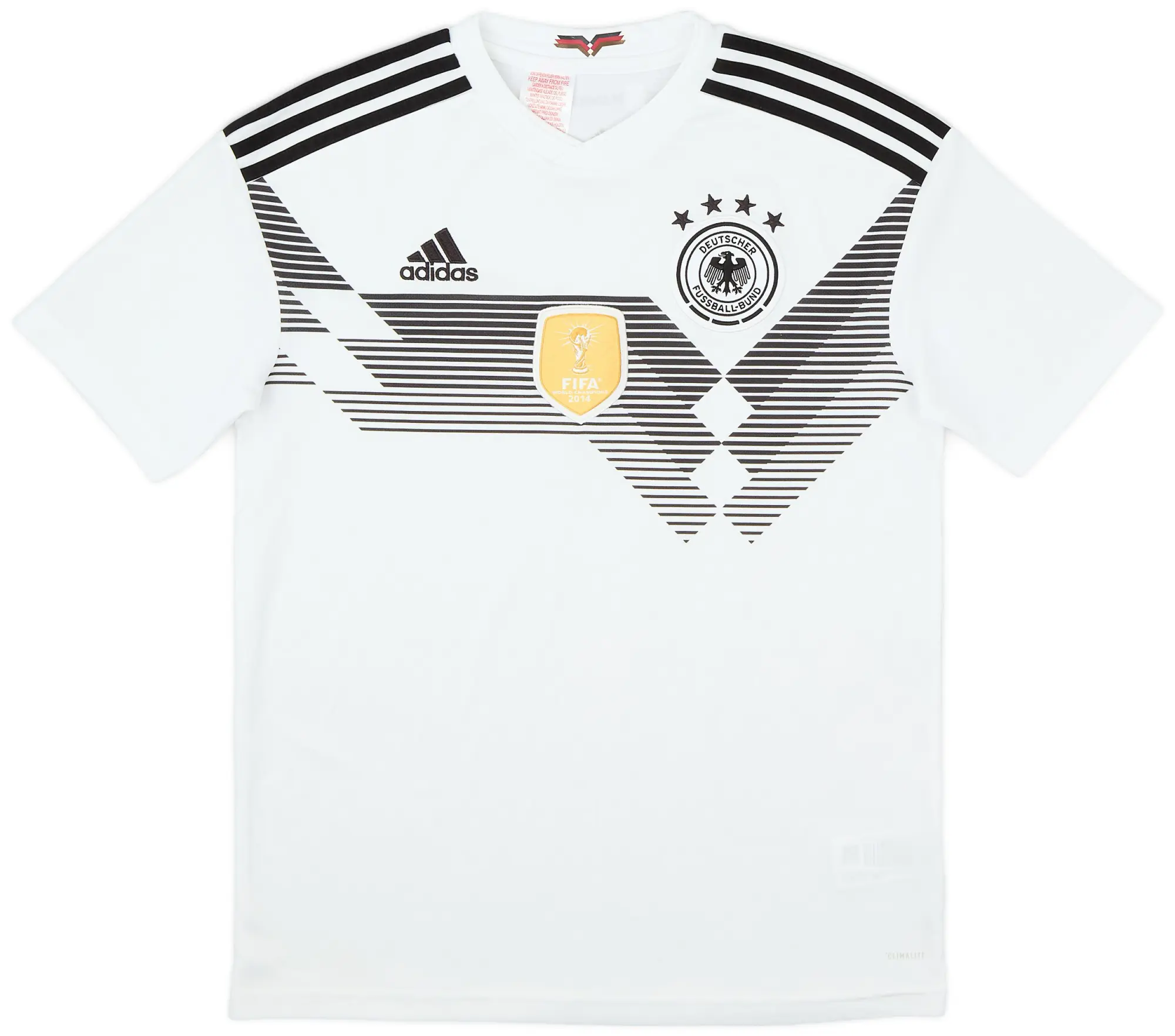 adidas 2018-19 Germany Home Shirt - 8/10 - (XL.Boys)