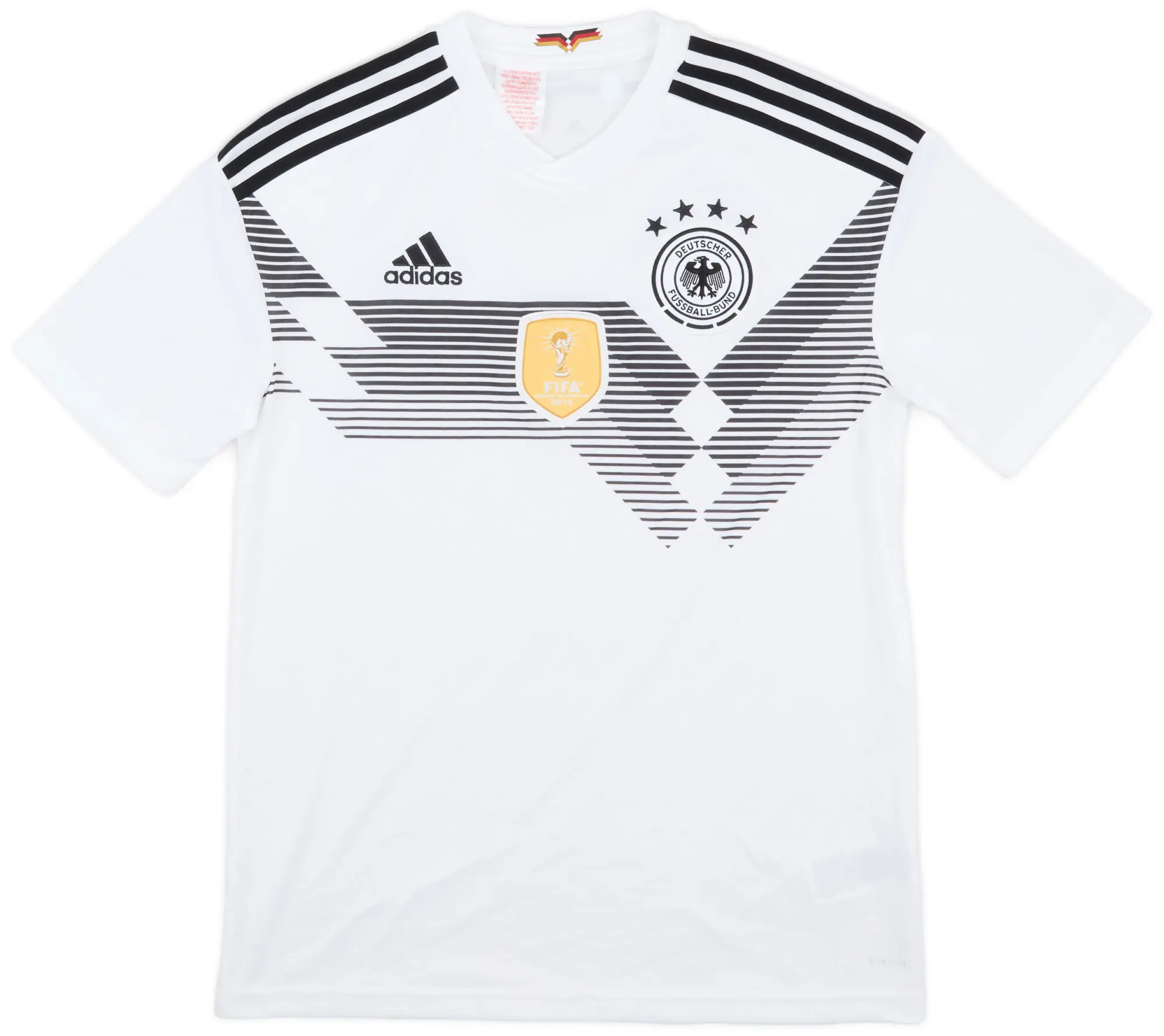 adidas 2018-19 Germany Home Shirt - 9/10 - (XL.Boys)