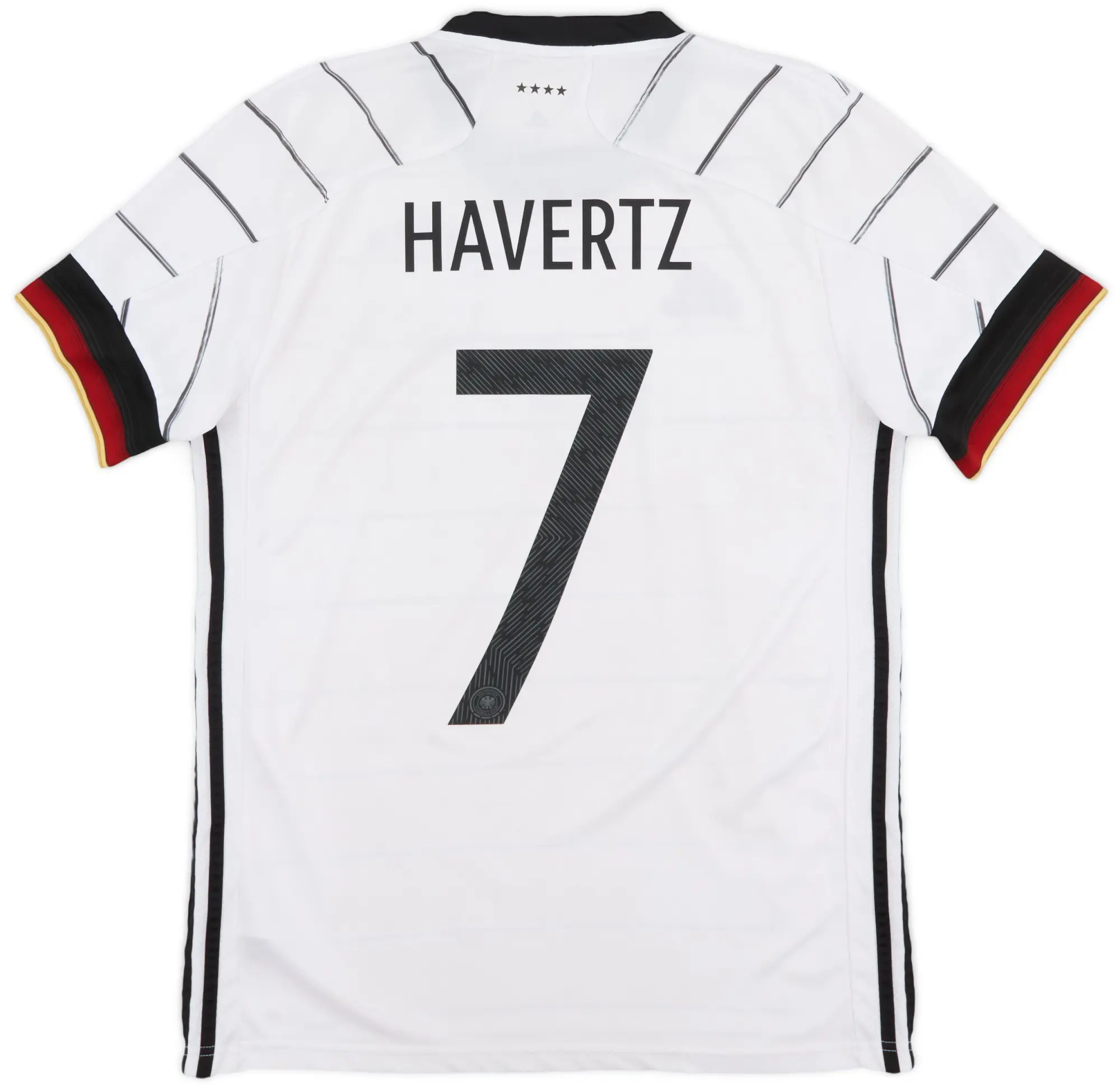 adidas 2020-21 Germany Home Shirt Havertz #7 - 6/10 - (S)