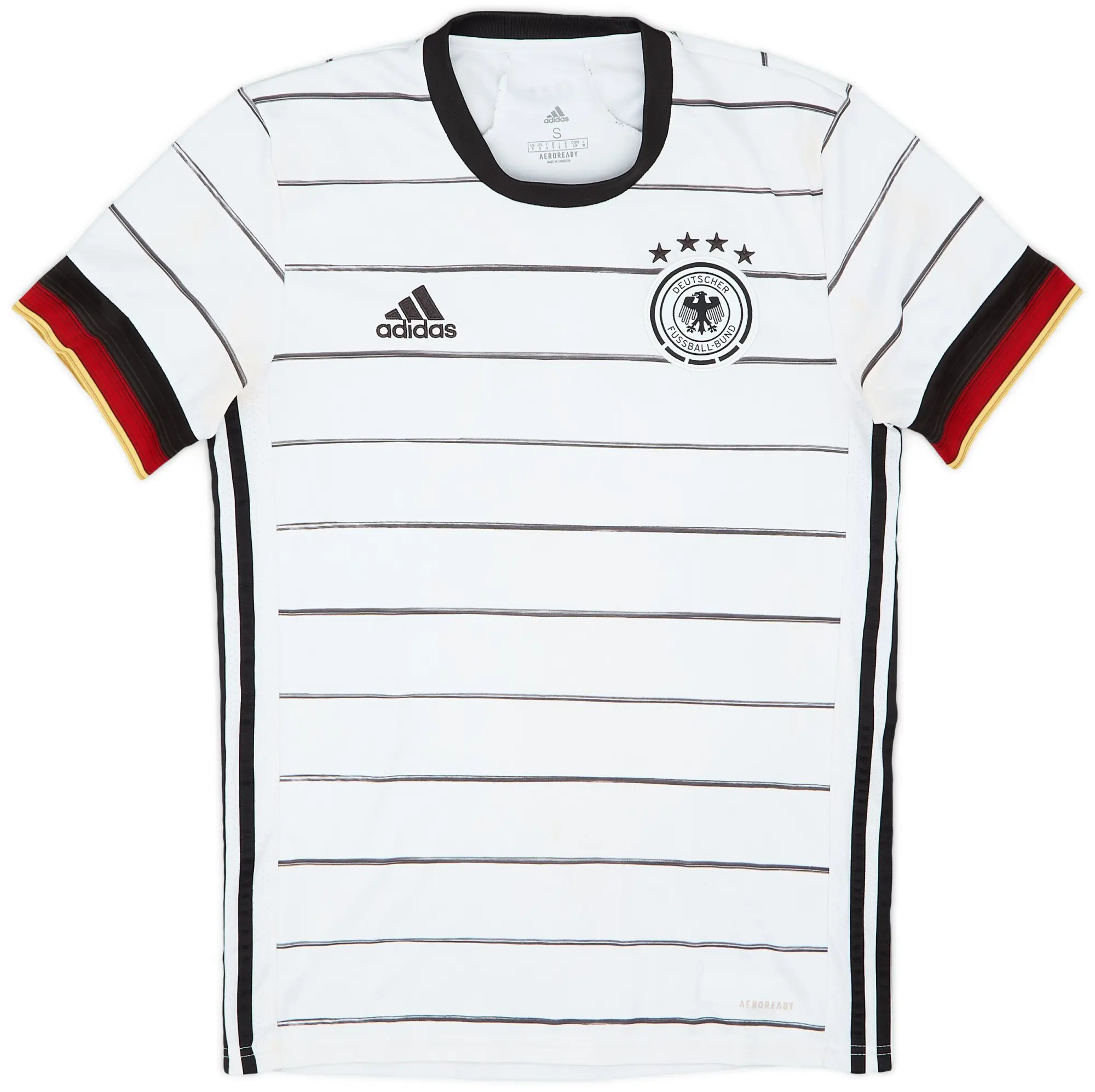adidas 2020-21 Germany Home Shirt - 6/10 - (S)