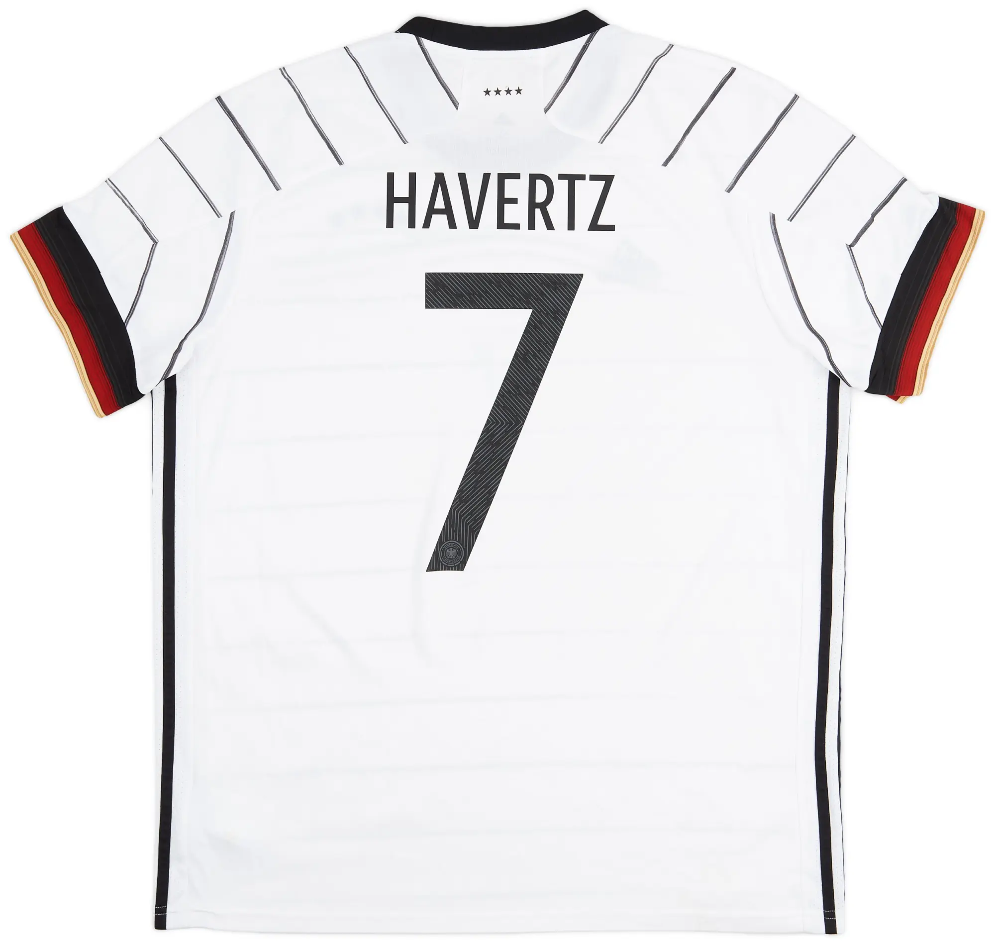 adidas 2020-21 Germany Home Shirt Havertz #7 - 8/10 - (XL)