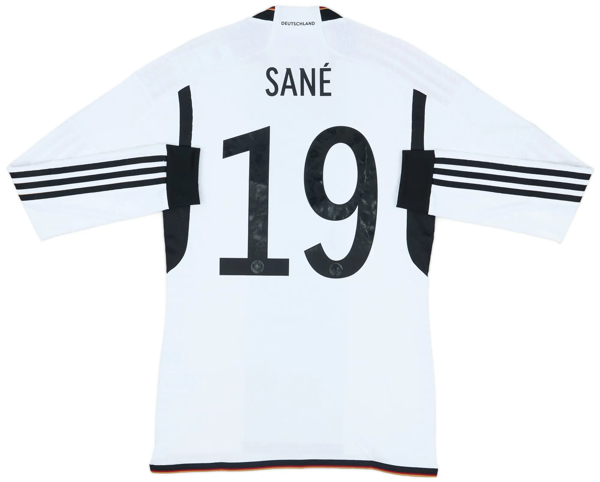 adidas 2022-23 Germany Home L/S Shirt Sane #19 (S)