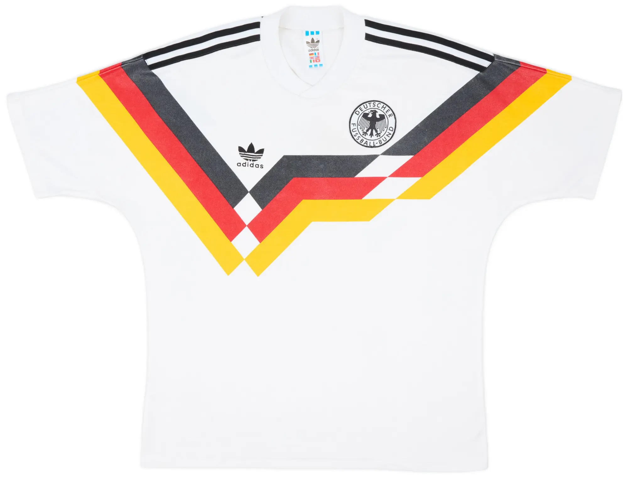adidas 1988-90 West Germany Home Shirt - 6/10 - (M)