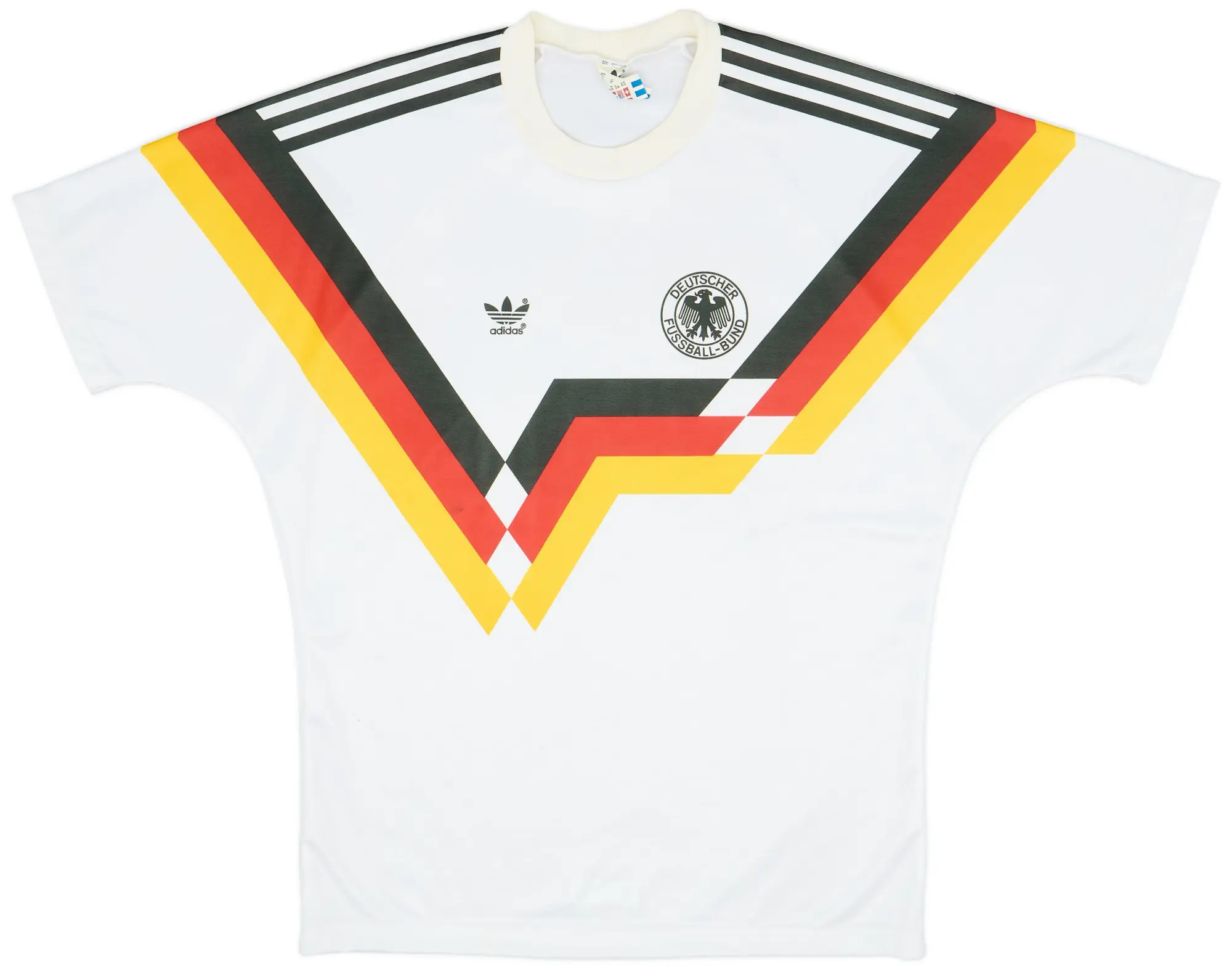 adidas 1988-90 West Germany Home Shirt - 8/10 - (M)