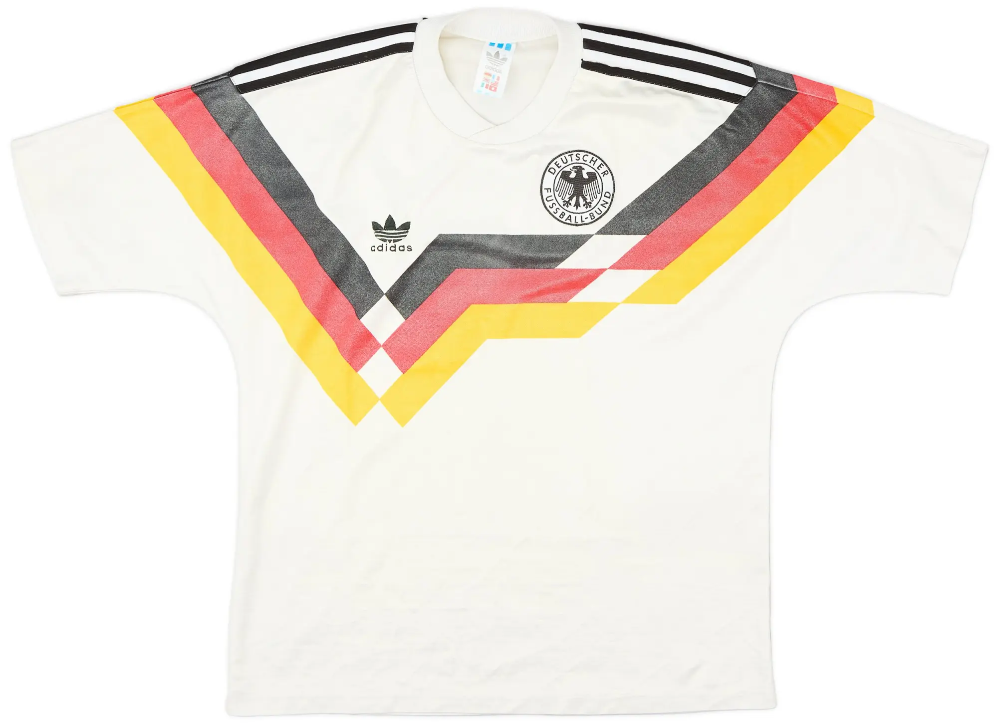 adidas 1988-90 West Germany Home Shirt - 7/10 - (L)