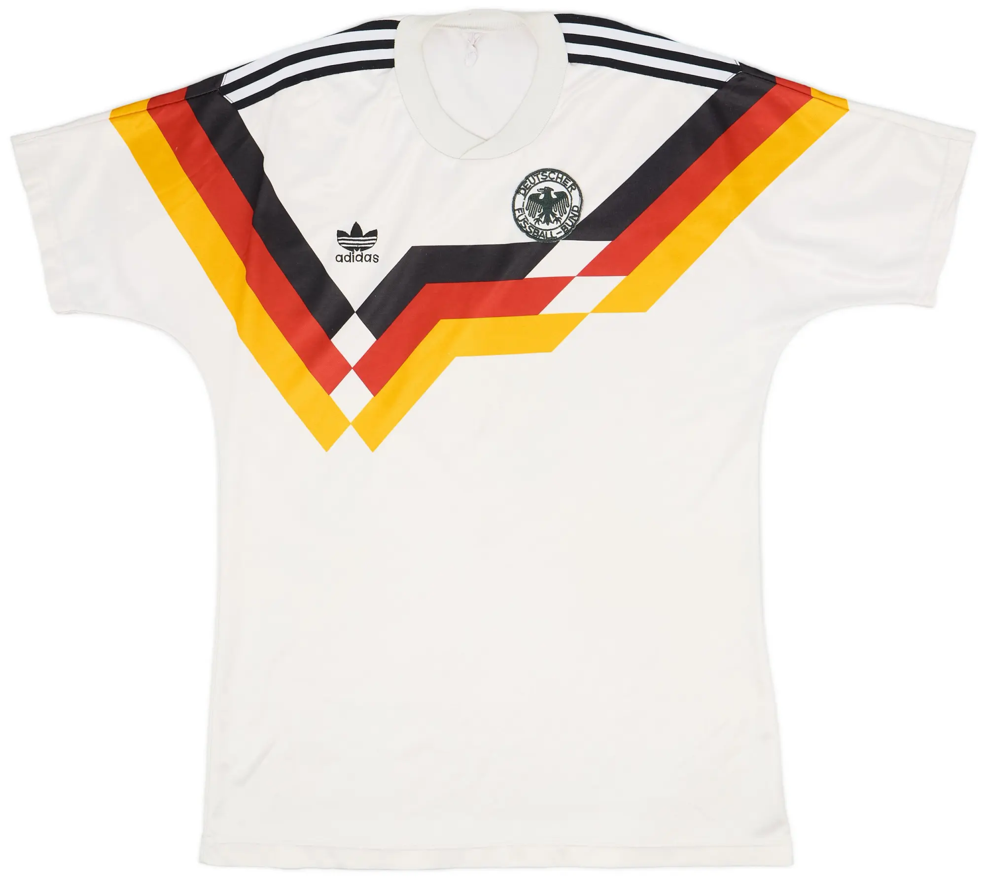 adidas 1988-90 West Germany Home Shirt - 8/10 - (M/L)