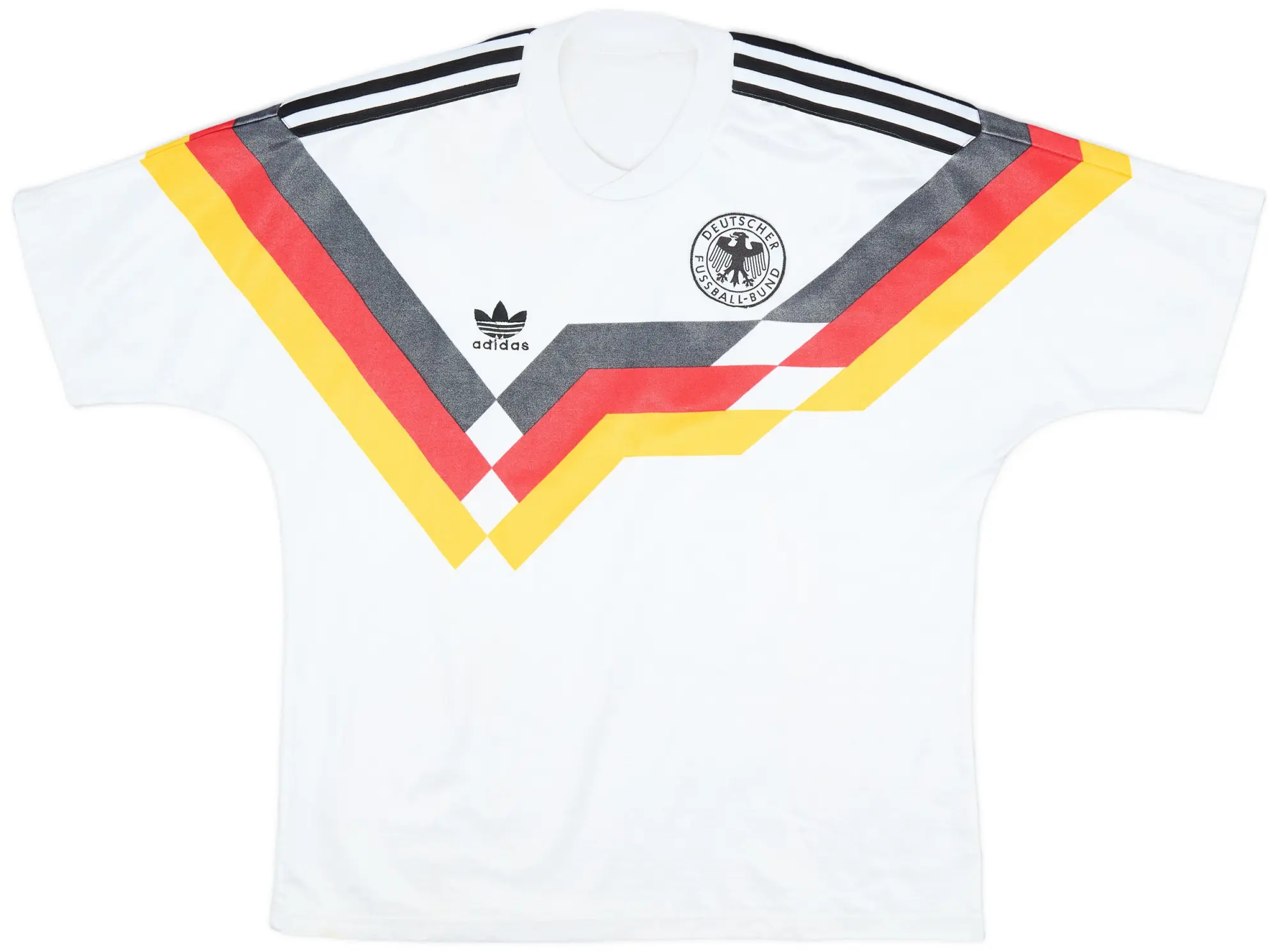 adidas 1988-90 West Germany Home Shirt - 8/10 - (L)