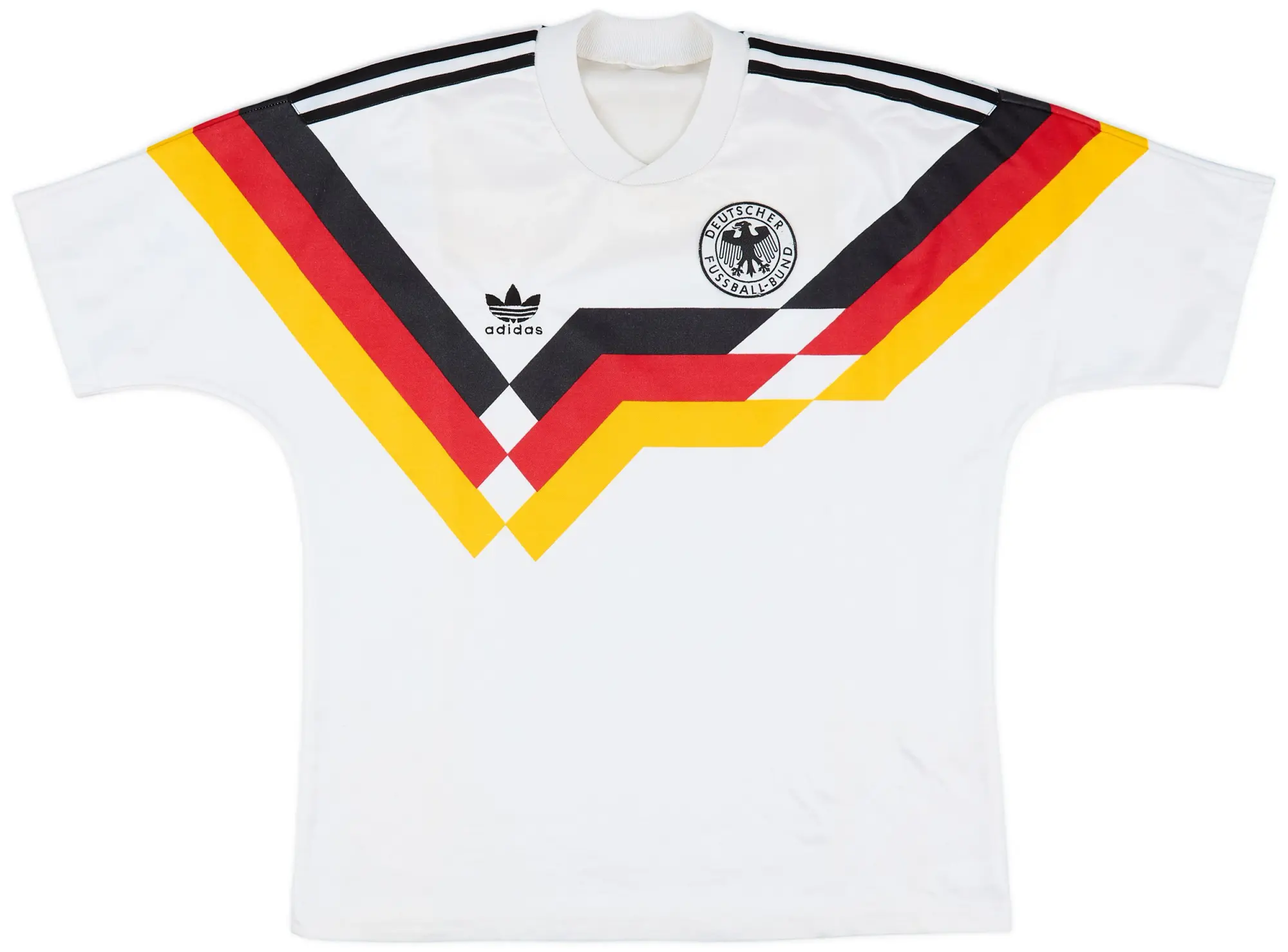 adidas 1988-90 West Germany Home Shirt - 8/10 - (L)