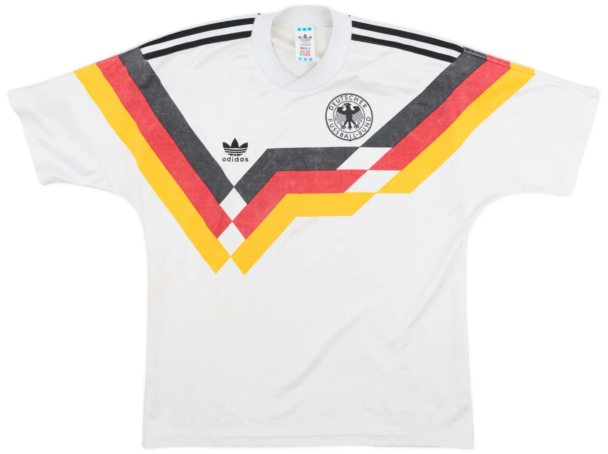 adidas 1988-90 West Germany Home Shirt - 7/10 - (S)