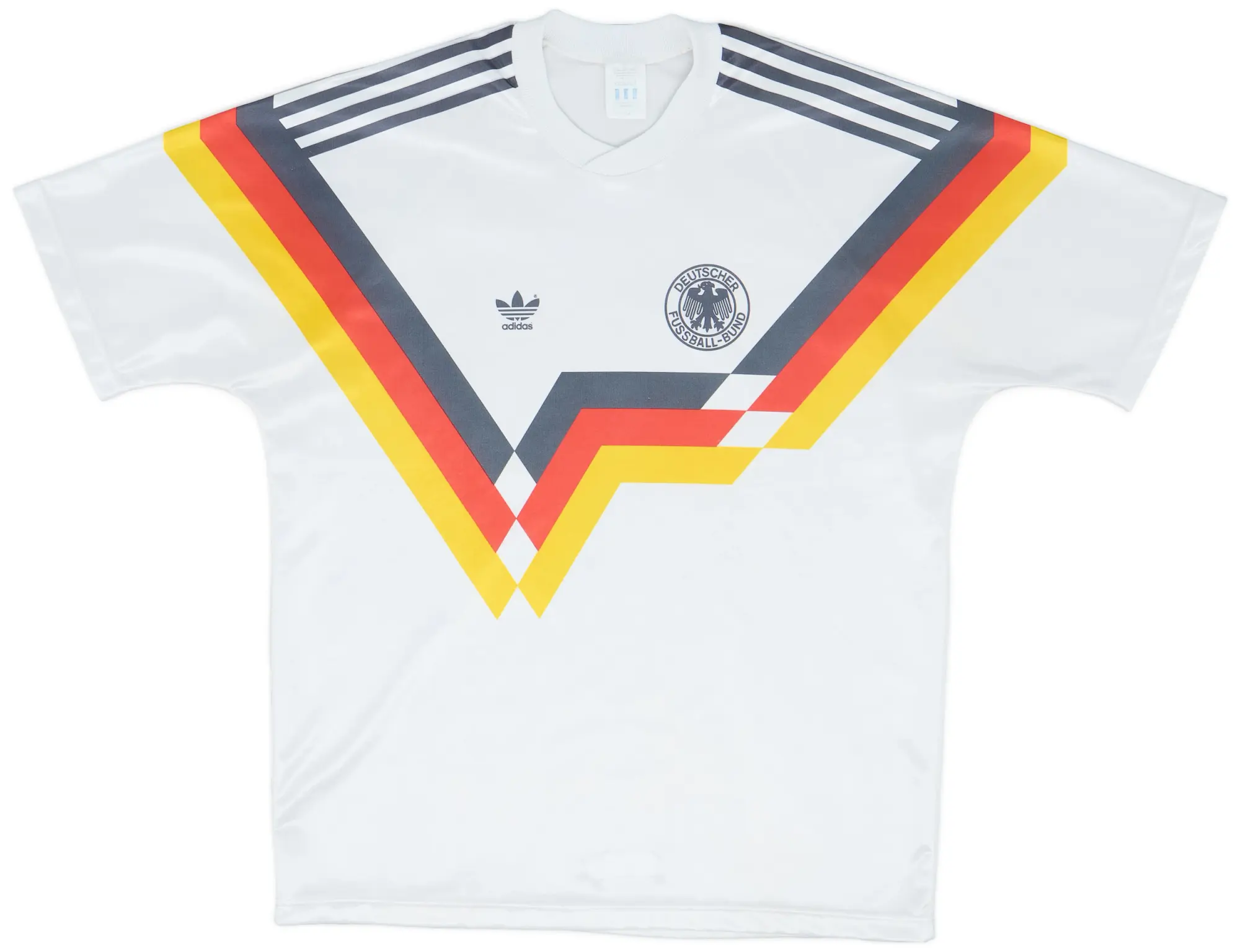 adidas 1988-90 West Germany Home Shirt - 8/10 - (L)