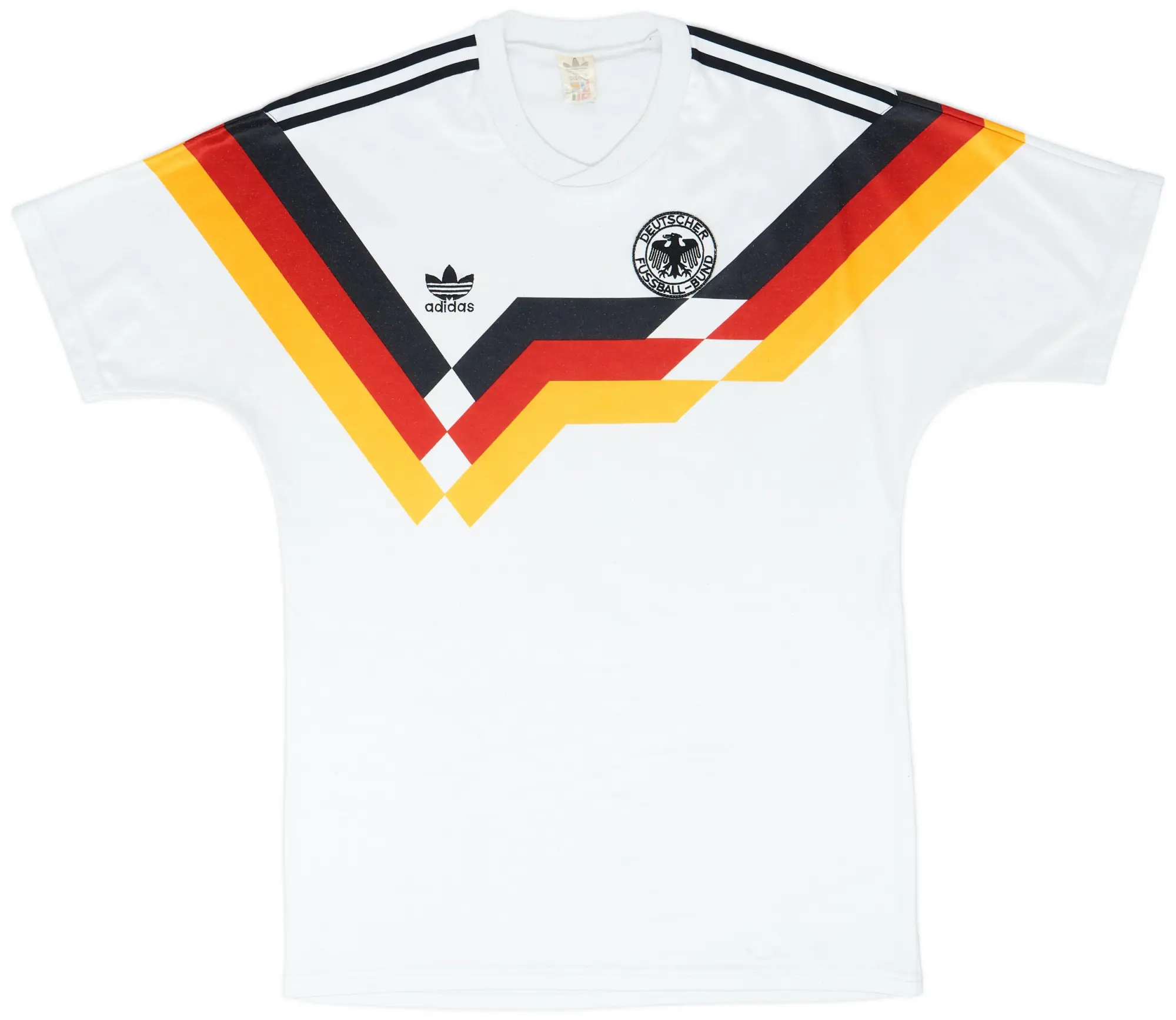 adidas 1988-90 West Germany Home Shirt - 9/10 - (M/L)