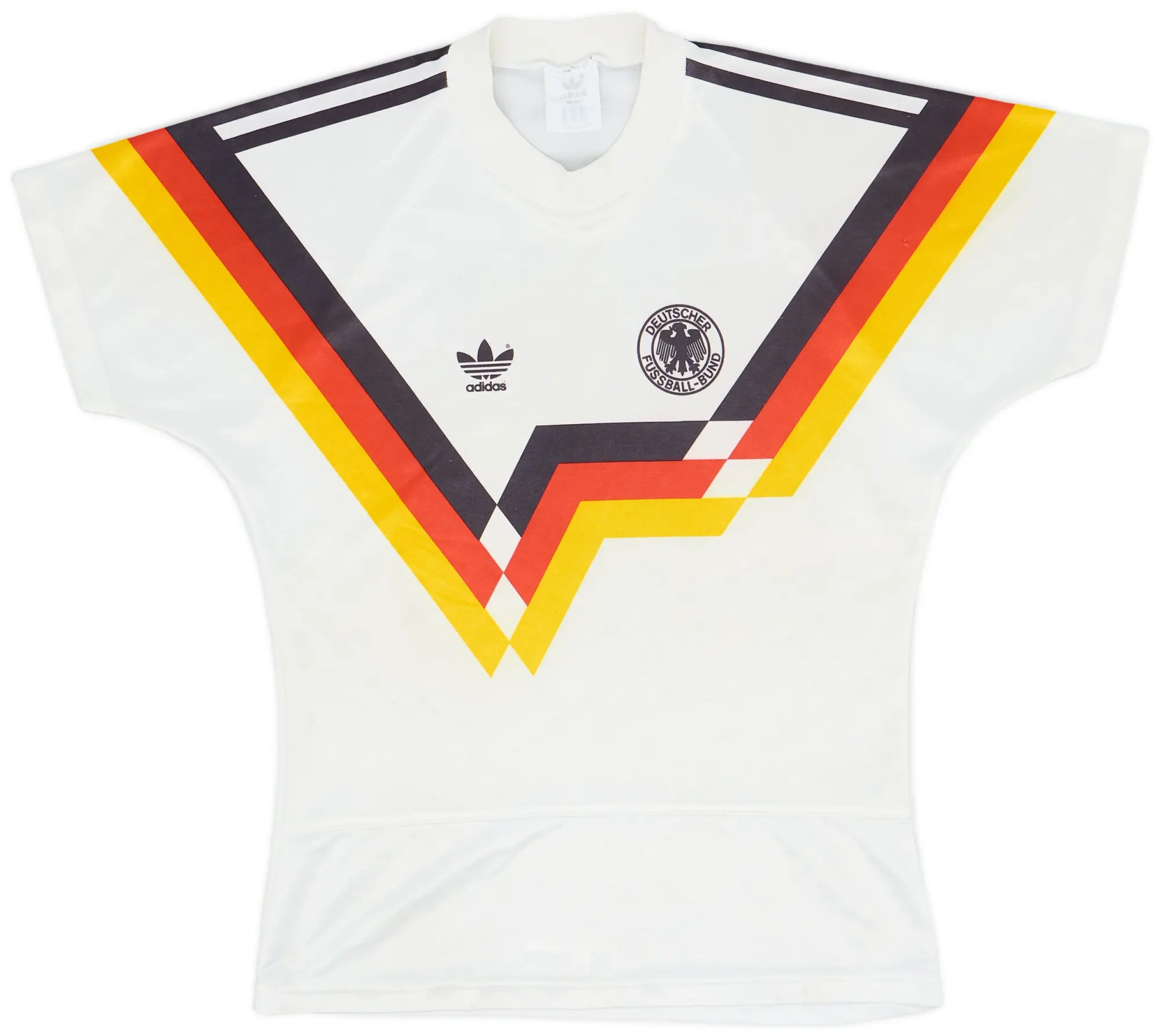 adidas 1988-90 West Germany Home Shirt - 8/10 - (XL.Boys)