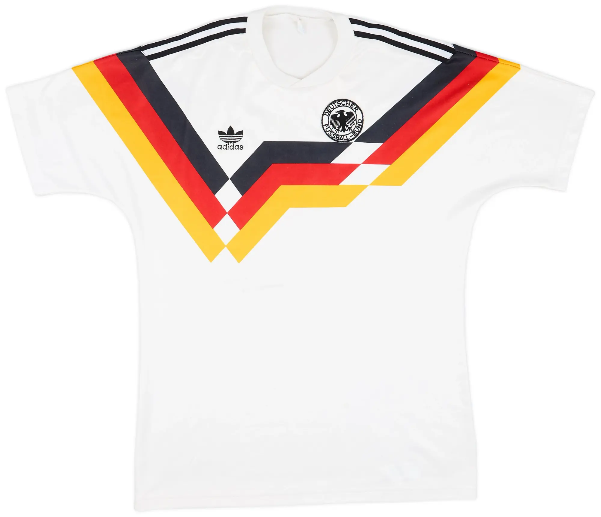 adidas 1988-90 West Germany Home Shirt - 9/10 - (M/L)