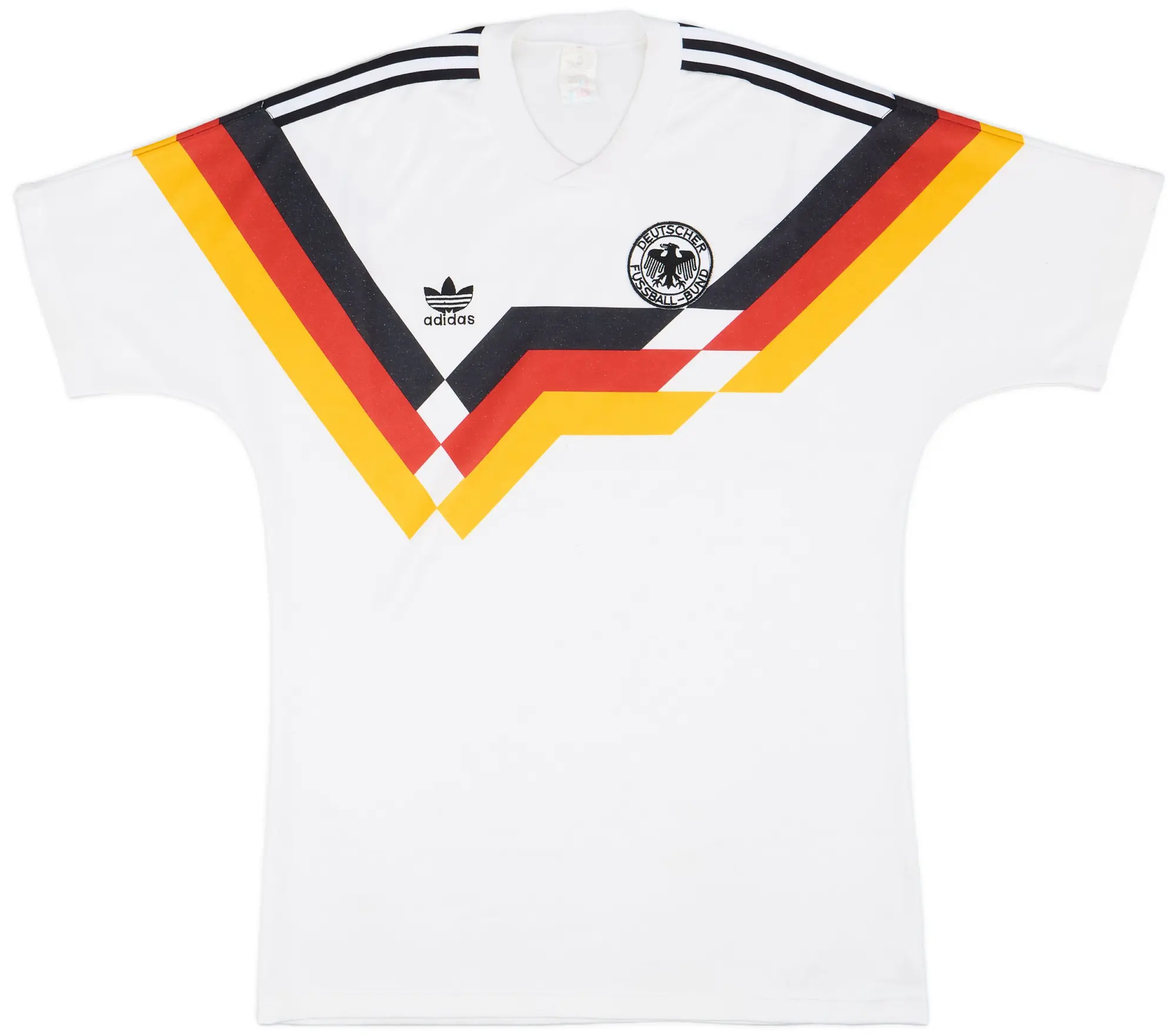 adidas 1988-90 West Germany Home Shirt - 9/10 - (M/L)