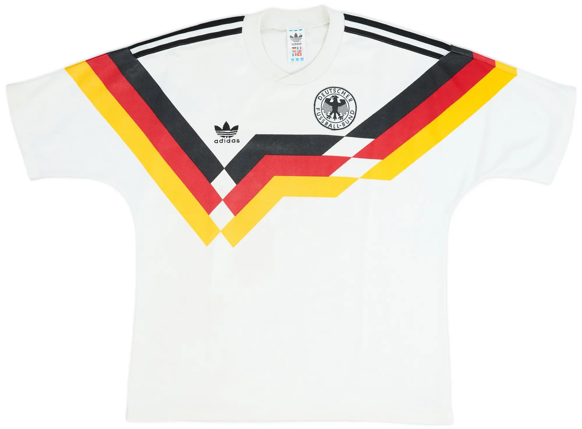 adidas 1988-90 West Germany Home Shirt - 6/10 - (M)