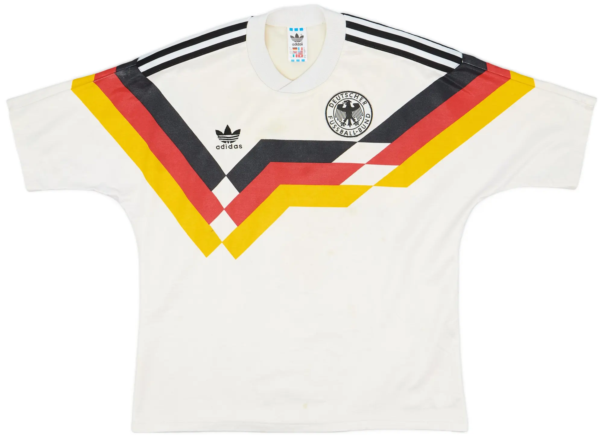 adidas 1988-90 West Germany Home Shirt - 7/10 - (S)