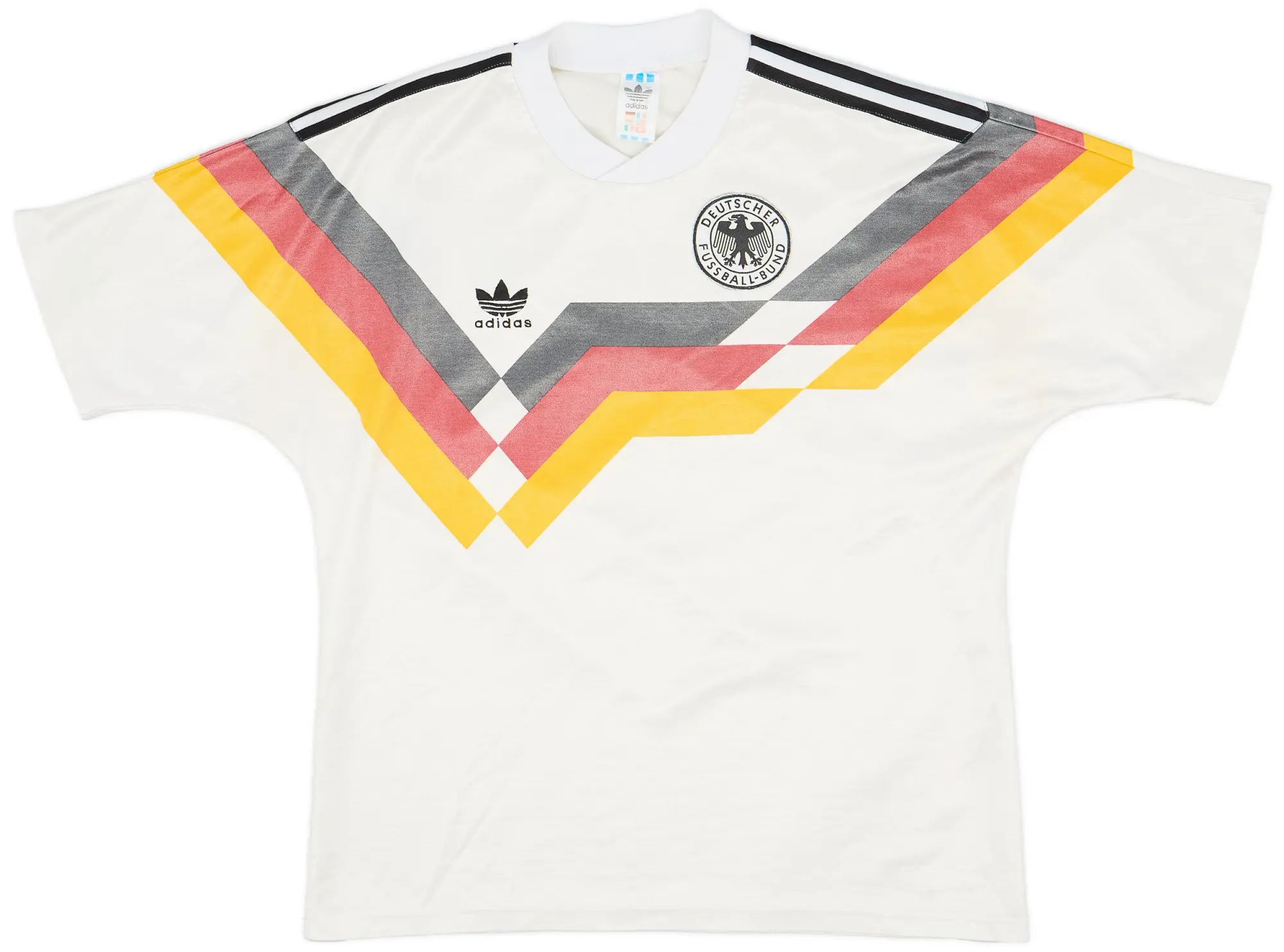 adidas 1988-90 West Germany Home Shirt - 7/10 - (L)