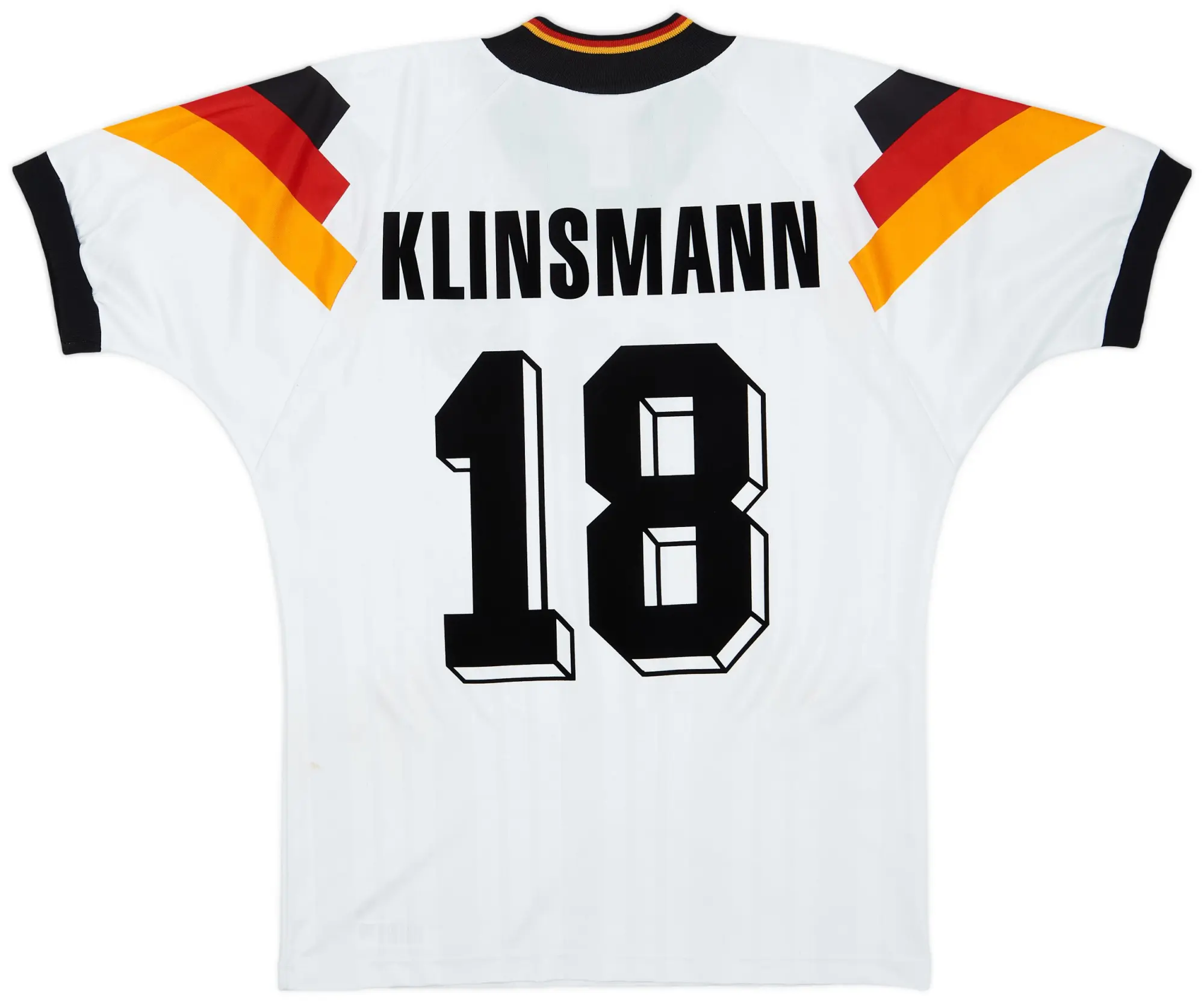 adidas 1992-94 Germany Home Shirt Klinsmann #18 - 8/10 - (S)