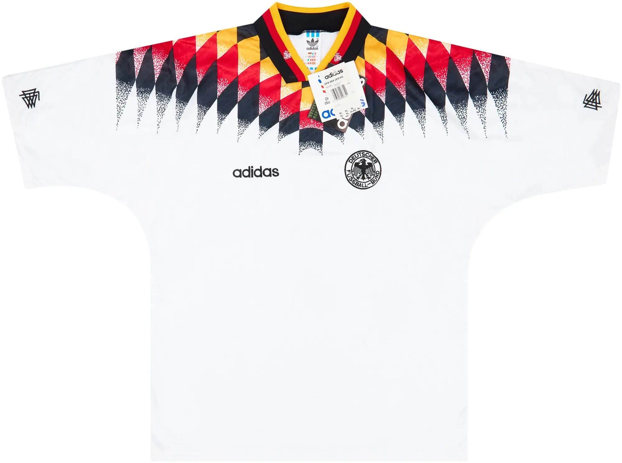 adidas 1994-96 Germany Home Shirt *New w/Defects* XL