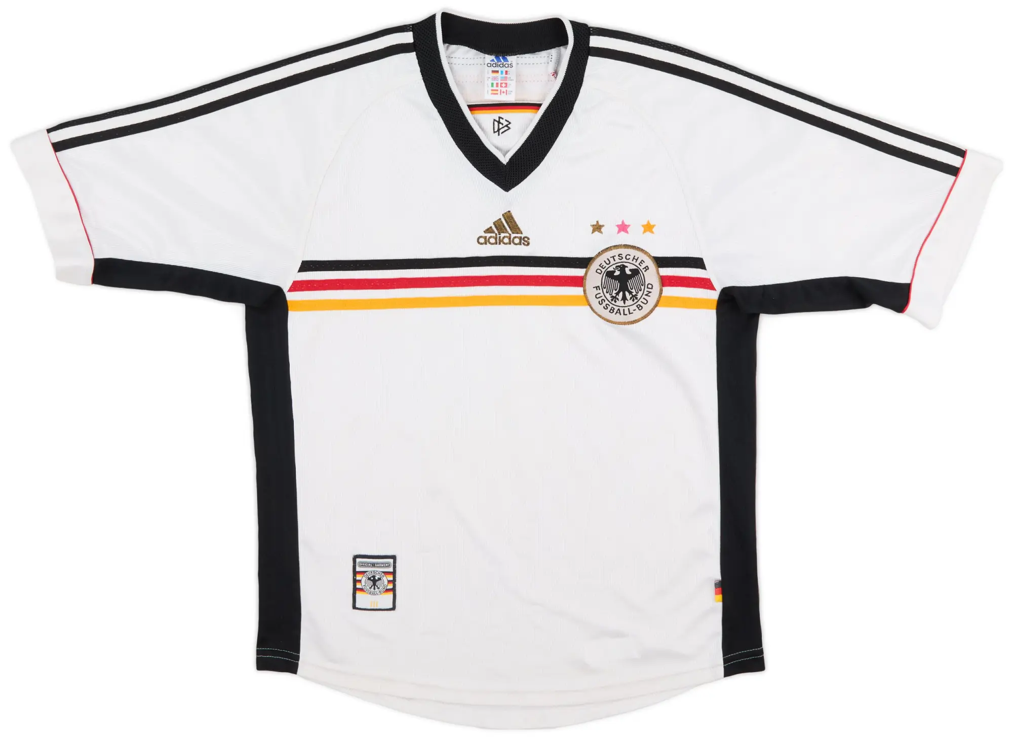 adidas 1998-00 Germany Home Shirt - 5/10 - (S)