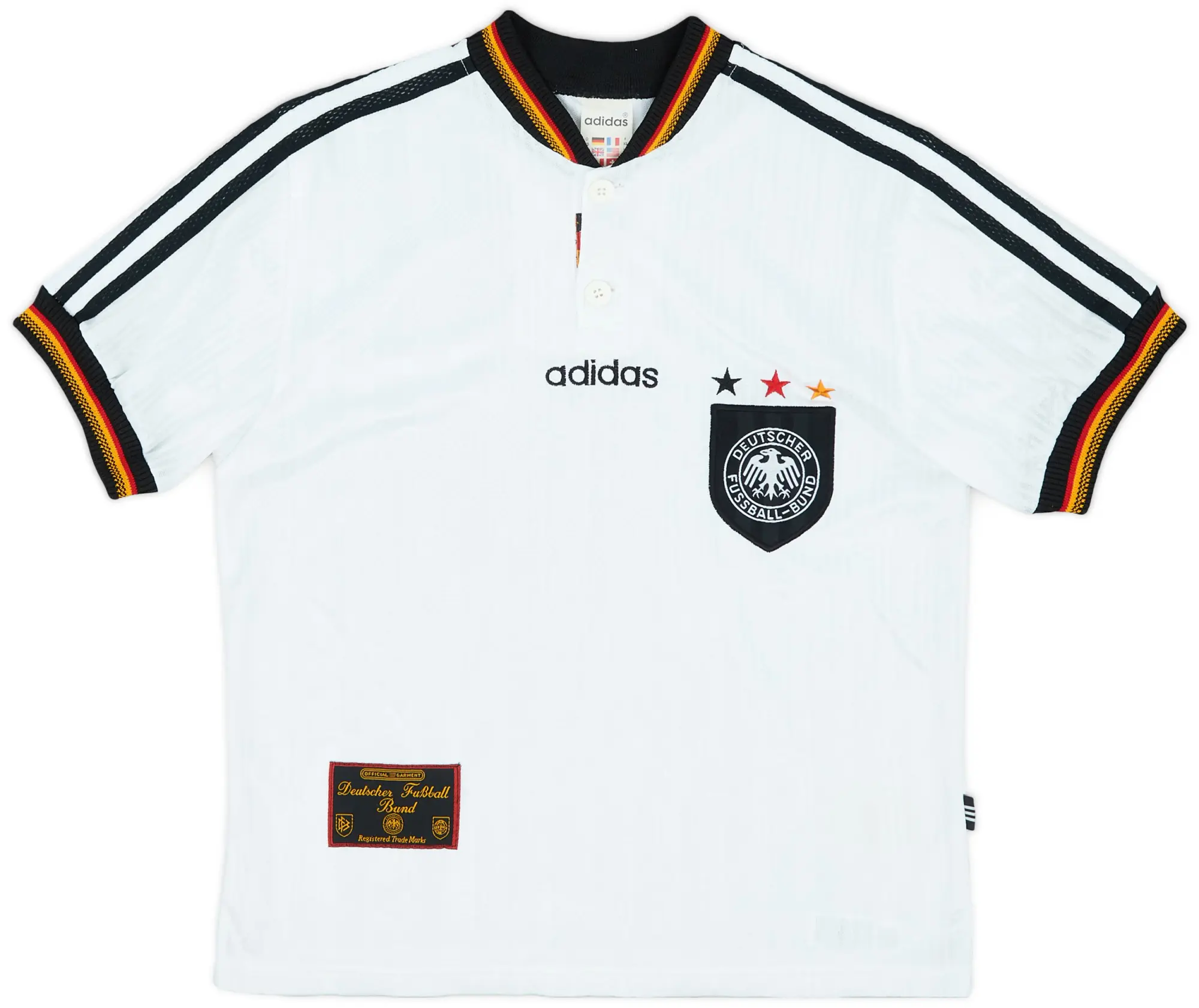 adidas 1996-98 Germany Home Shirt - 6/10 - (XS)